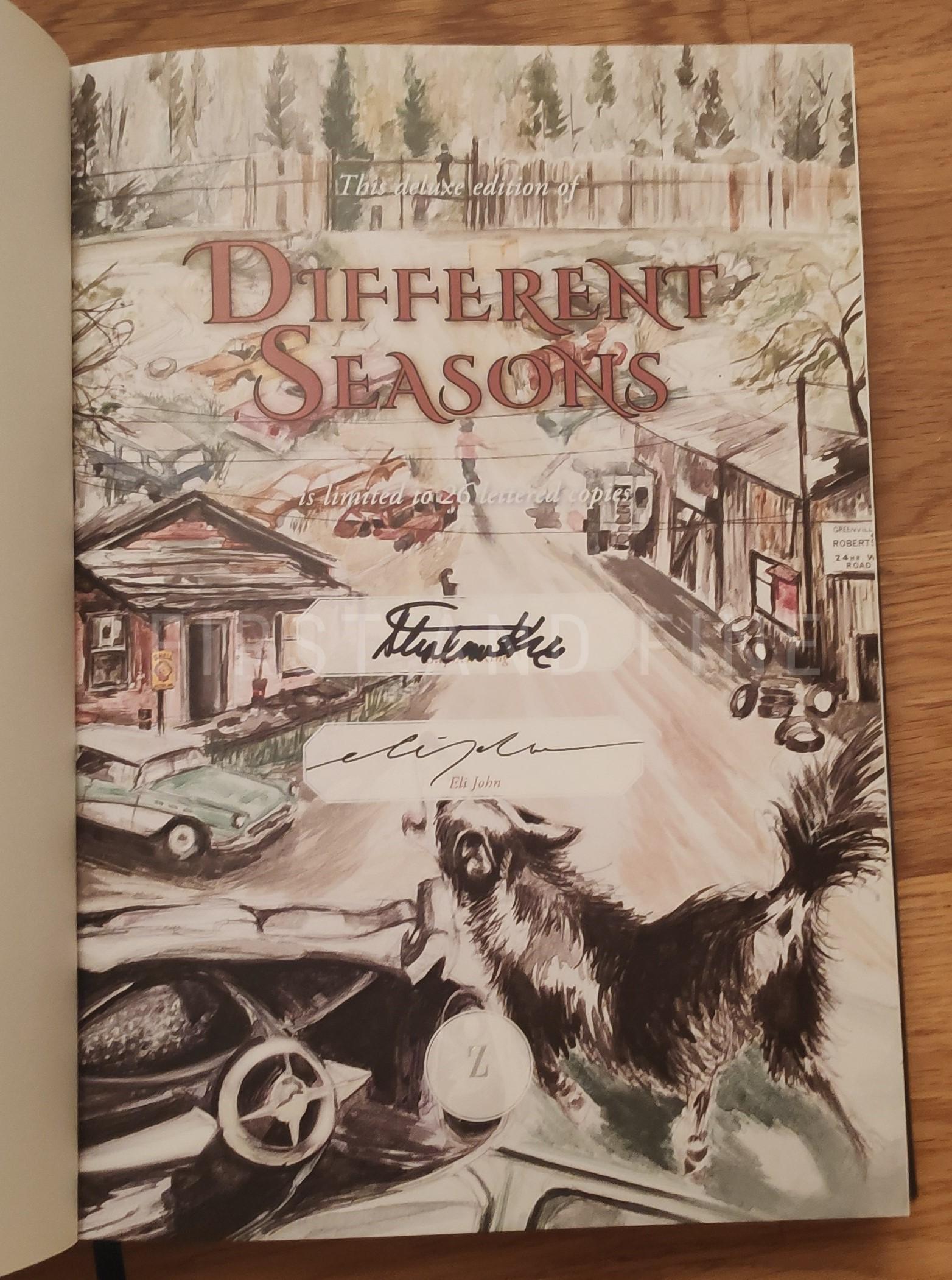 King, Stephen (2023) 'Different Seasons', UK signed deluxe/ lettered limited edition - Image 2