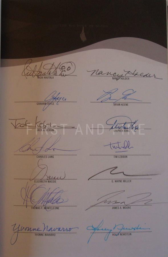 Booth, Bob (2011) 'The Big Book of Necon', US signed deluxe/ lettered limited edition, signed by Stephen King et al - Image 5