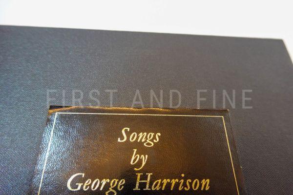 Harrison, George; West, Keith; Starr, Ringo (1992) 'Songs by George Harrison' vol 2, UK signed limited edition by Genesis Publications - Image 13