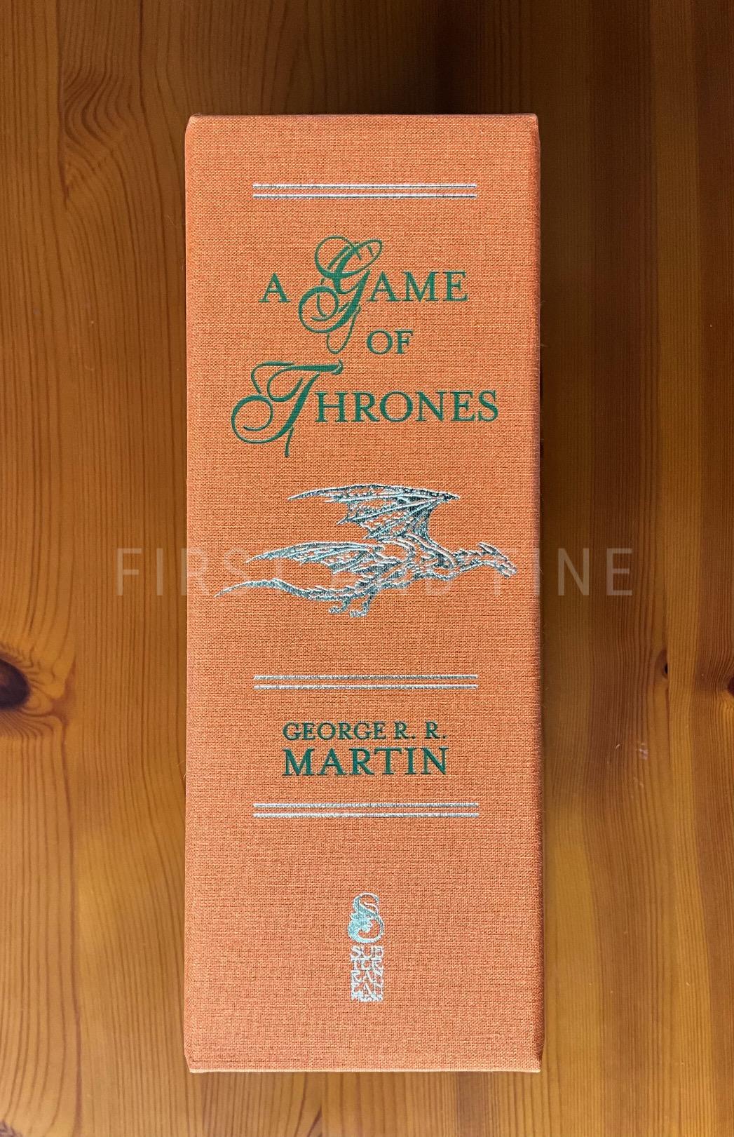 Martin, George R.R. (2014 - ongoing) 'A Song of Ice and Fire/ Game of Thrones', US signed lettered limited edition - Image 12