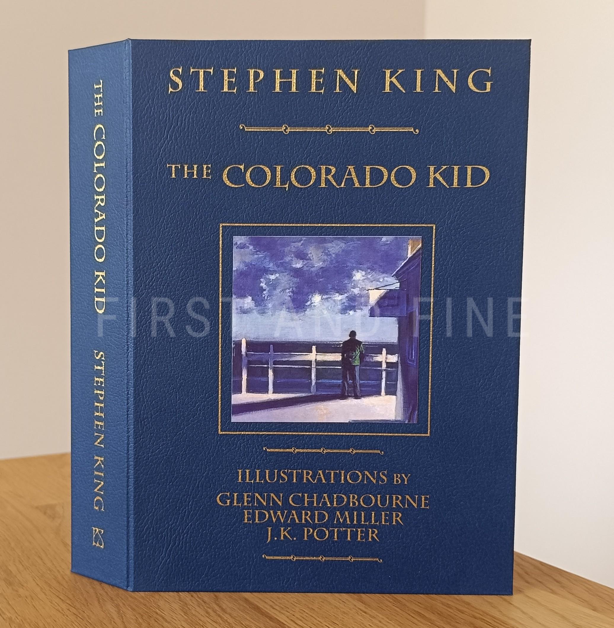 King, Stephen (2007) 'Colorado Kid', UK signed deluxe limited edition (blue version) - Image 3