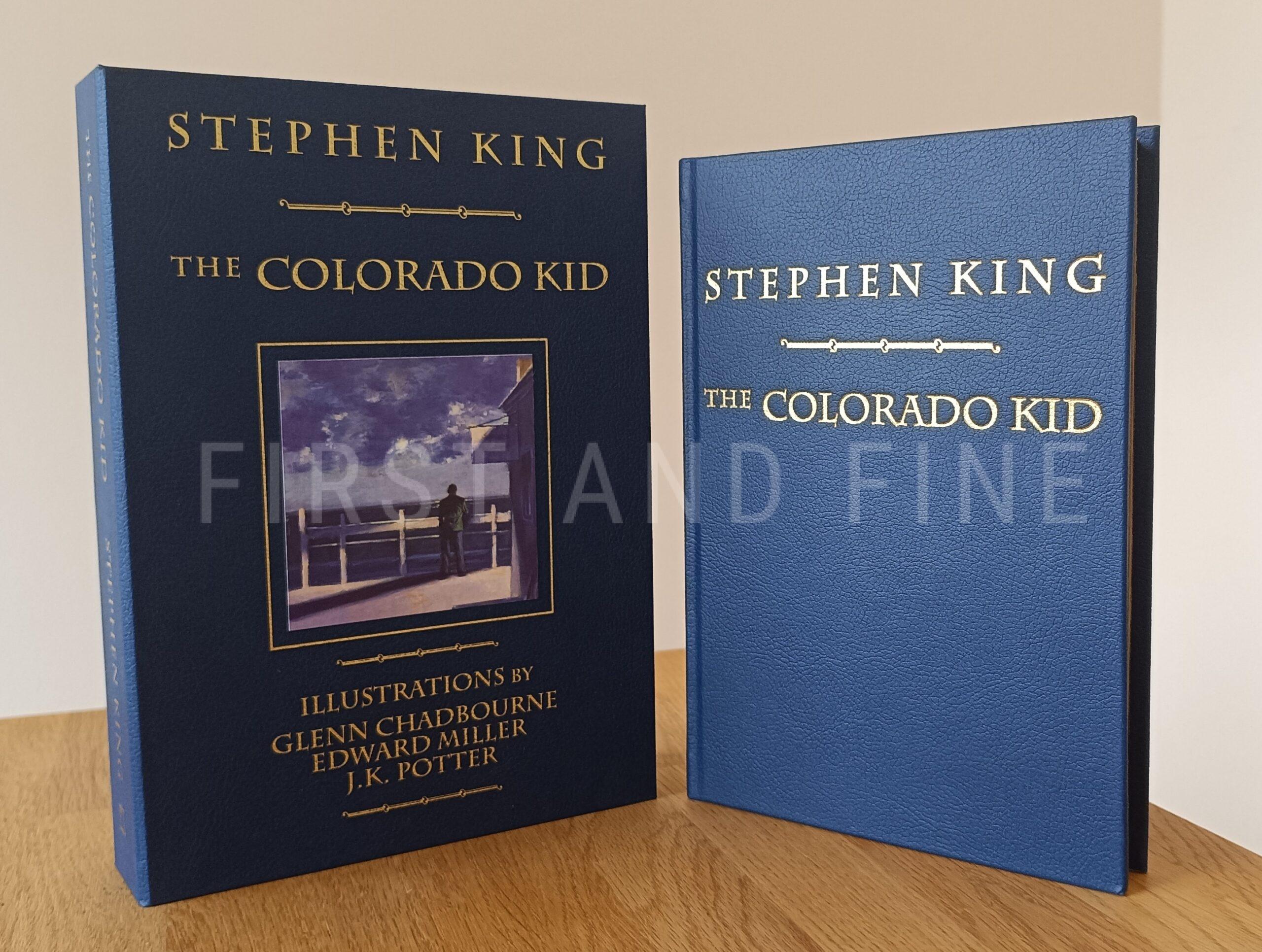 King, Stephen (2007) 'Colorado Kid', UK signed deluxe limited edition (blue version)