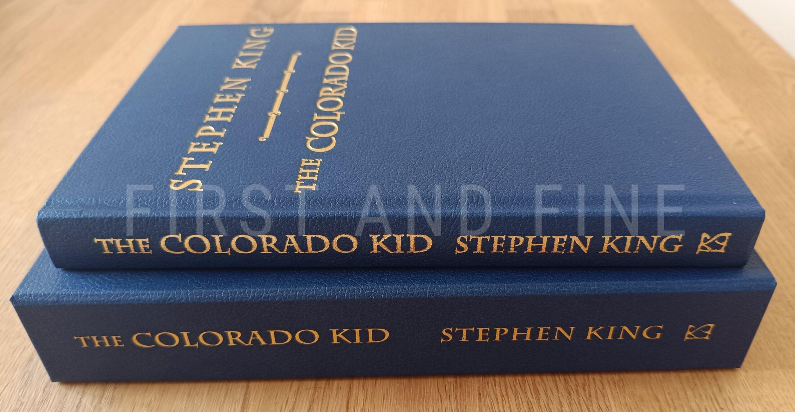 King, Stephen (2007) 'Colorado Kid', UK signed deluxe limited edition (blue version) - Image 5