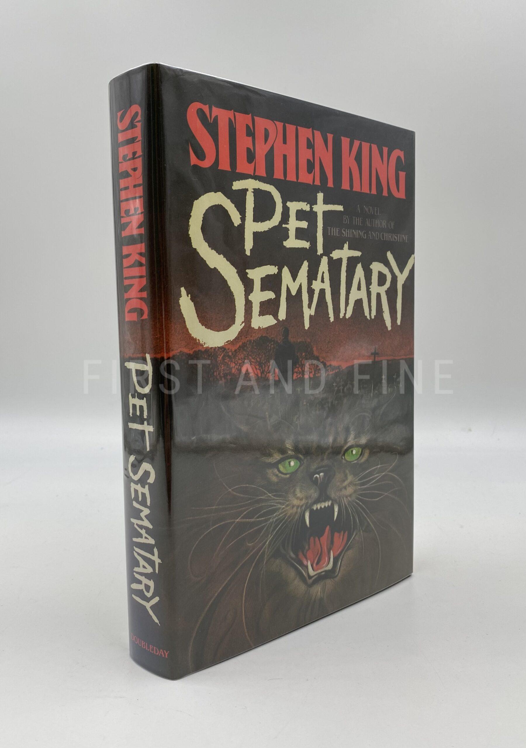King, Stephen (1983) 'Pet Sematary', US signed and inscribed first edition