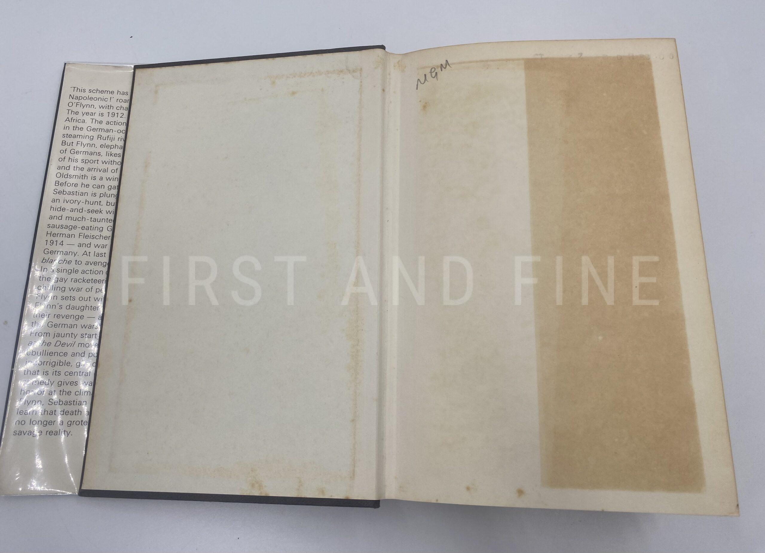 Smith, Wilbur (1968) 'Shout at the Devil', UK signed and inscribed first edition - Image 9