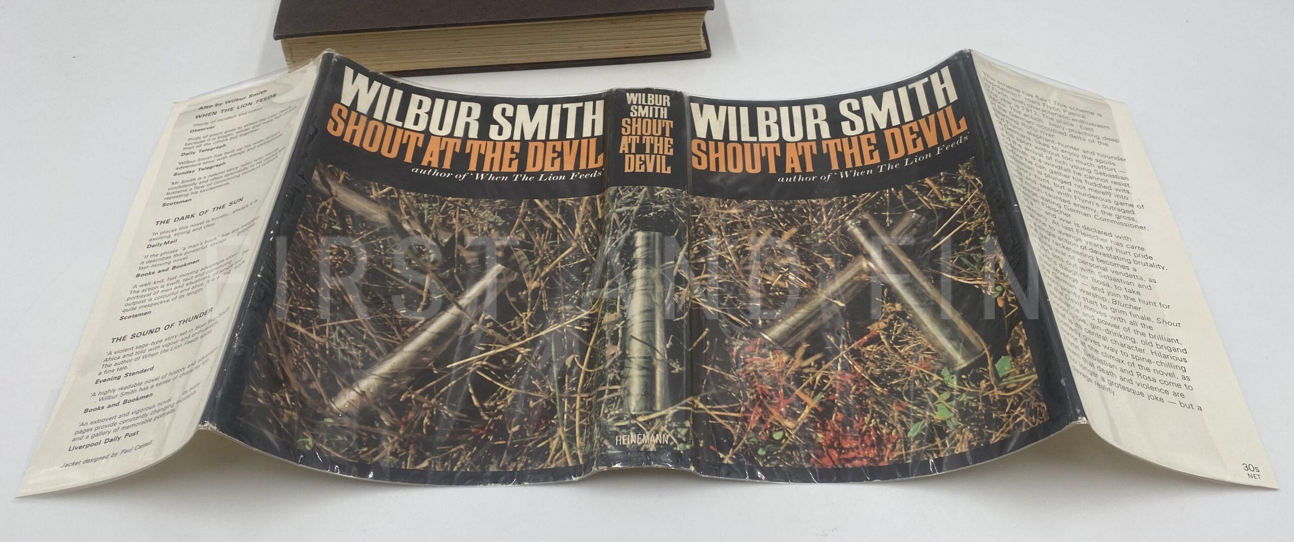 Smith, Wilbur (1968) 'Shout at the Devil', UK signed and inscribed first edition - Image 10