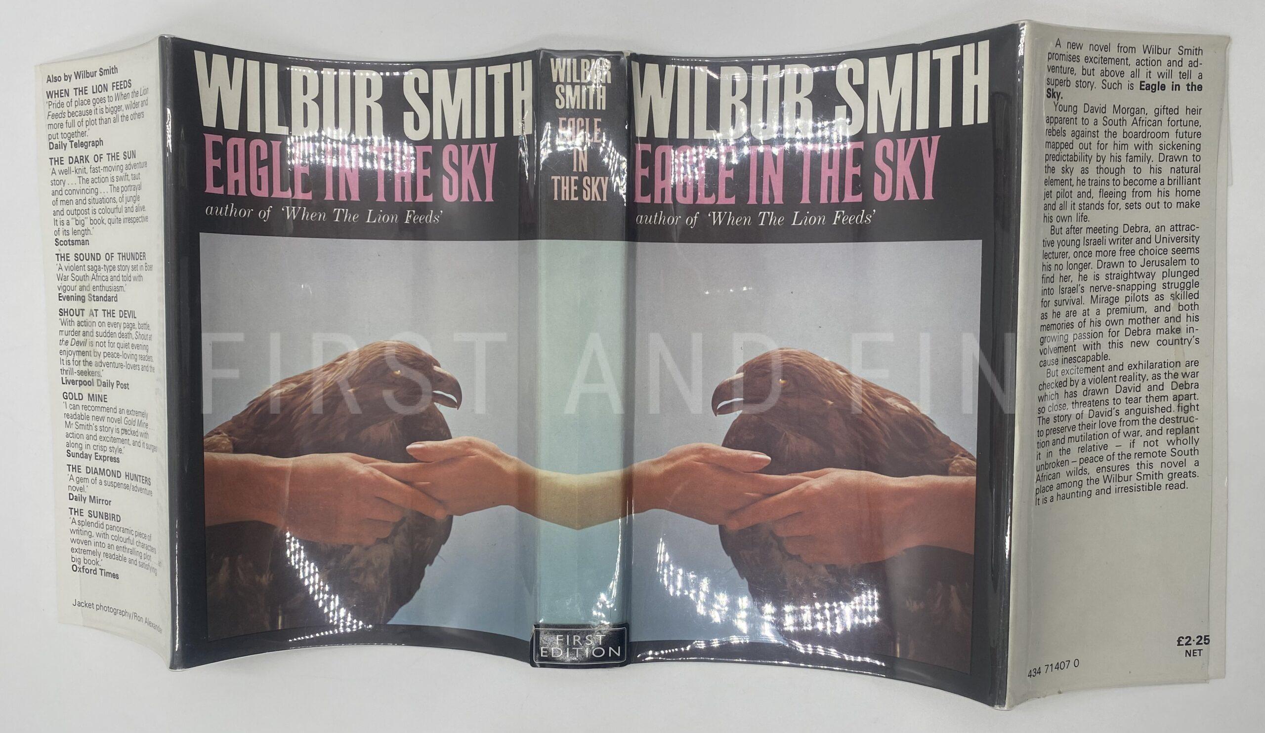 Smith, Wilbur (1974) 'Eagle in the Sky', UK signed and inscribed first edition - Image 10