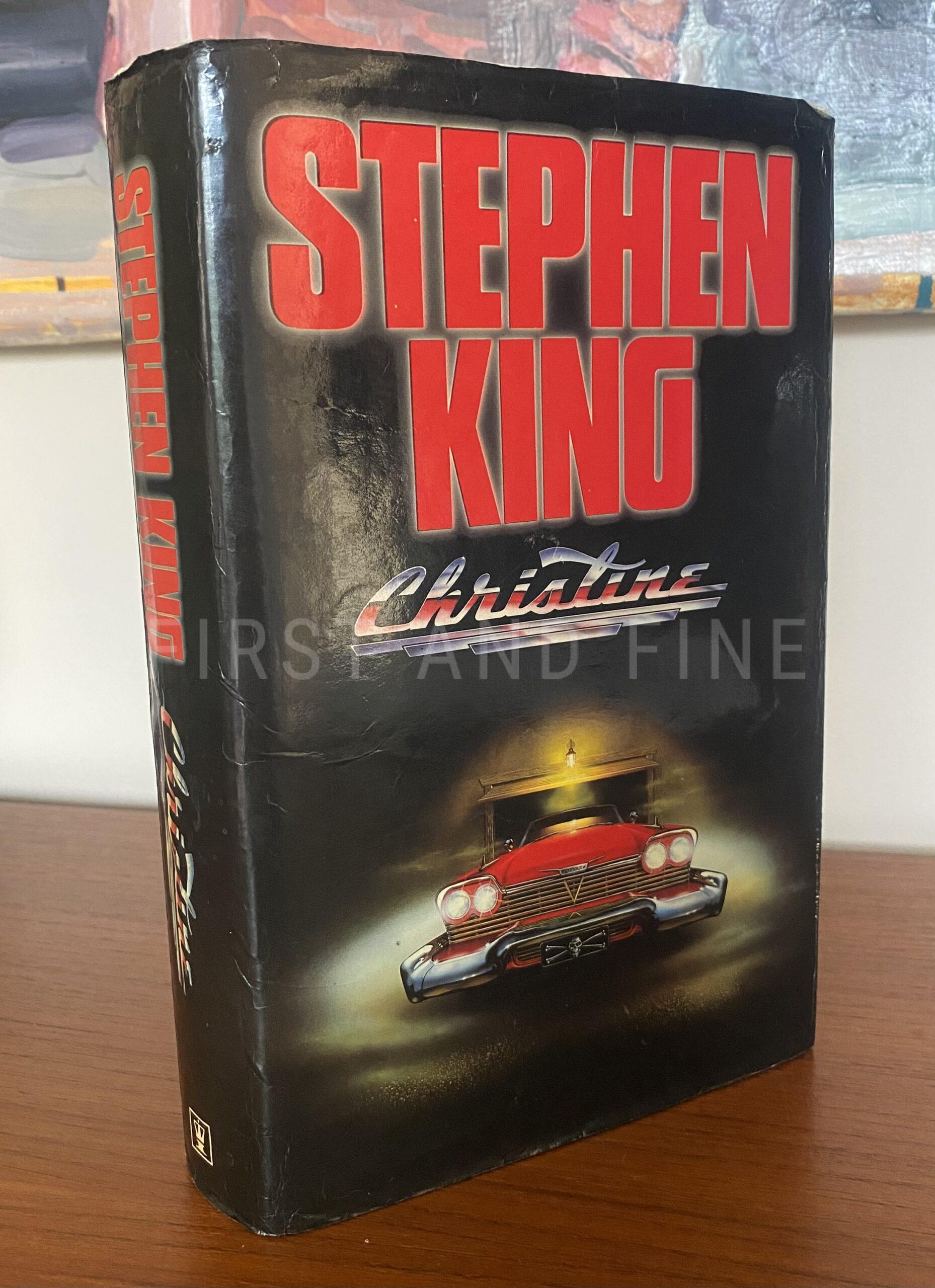 King, Stephen (1983) 'Christine', UK signed and inscribed first edition