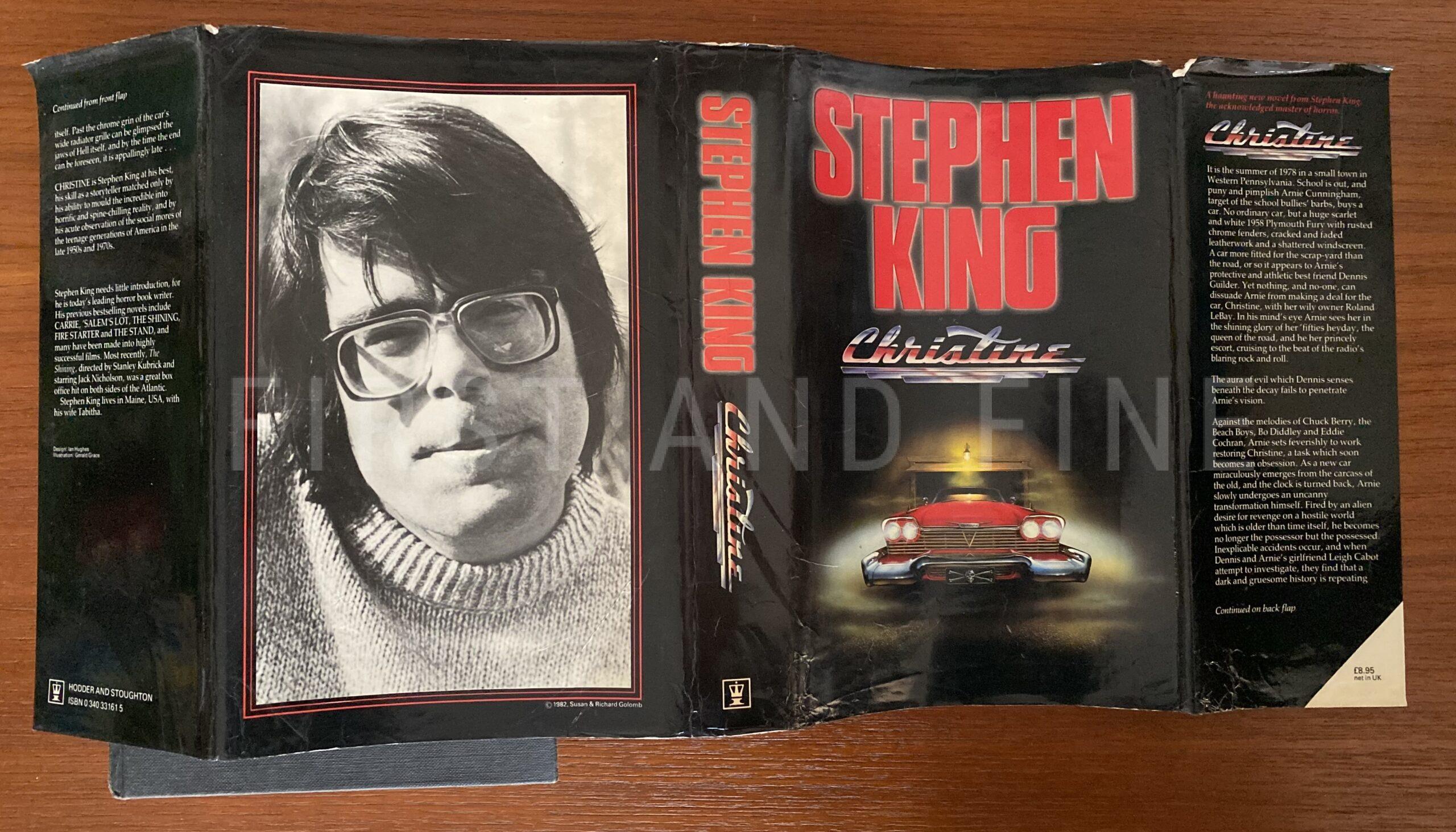 King, Stephen (1983) 'Christine', UK signed and inscribed first edition - Image 9