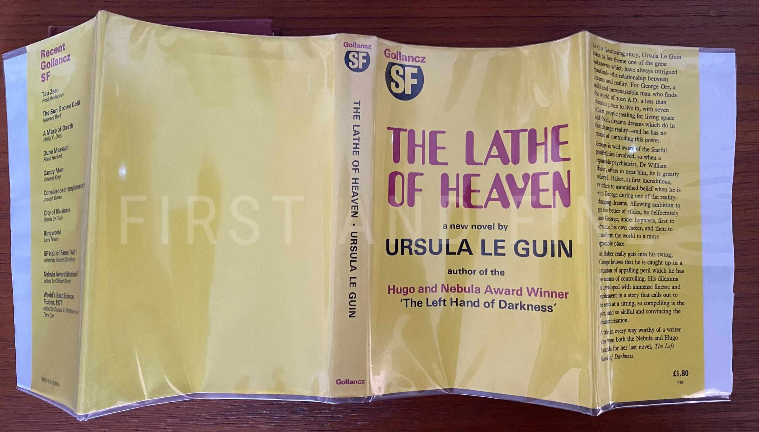 Le Guin, Ursula K. (1972) 'The Lathe of Heaven', UK signed first edition - Image 10
