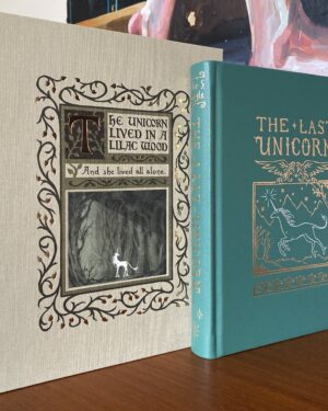 Beagle, Peter (2025) 'The Last Unicorn', UK signed illustraded limited edition by the Folio Society