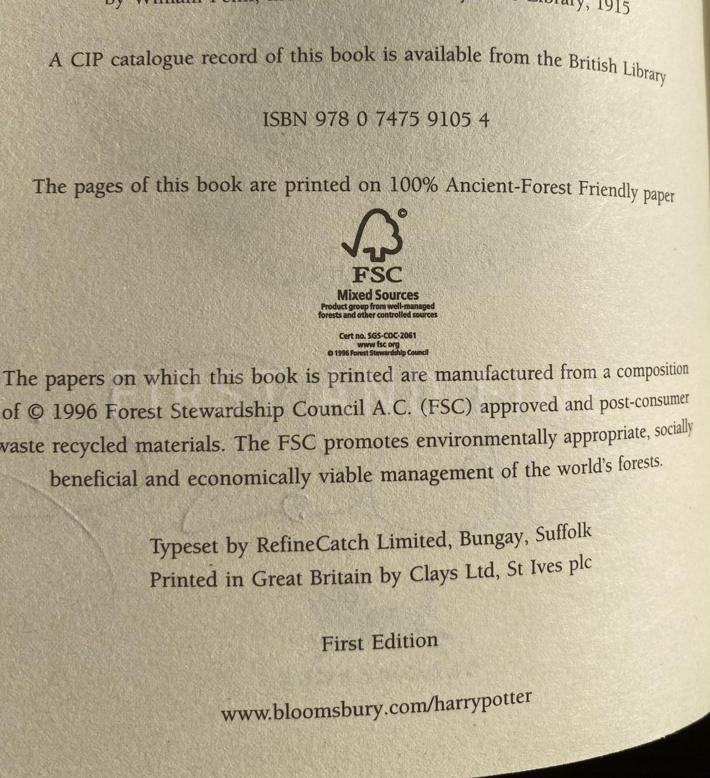 Rowling, J.K. (2007) 'Harry Potter and the Deathly Hallows', UK signed and inscribed first edition with ephemera - Image 3