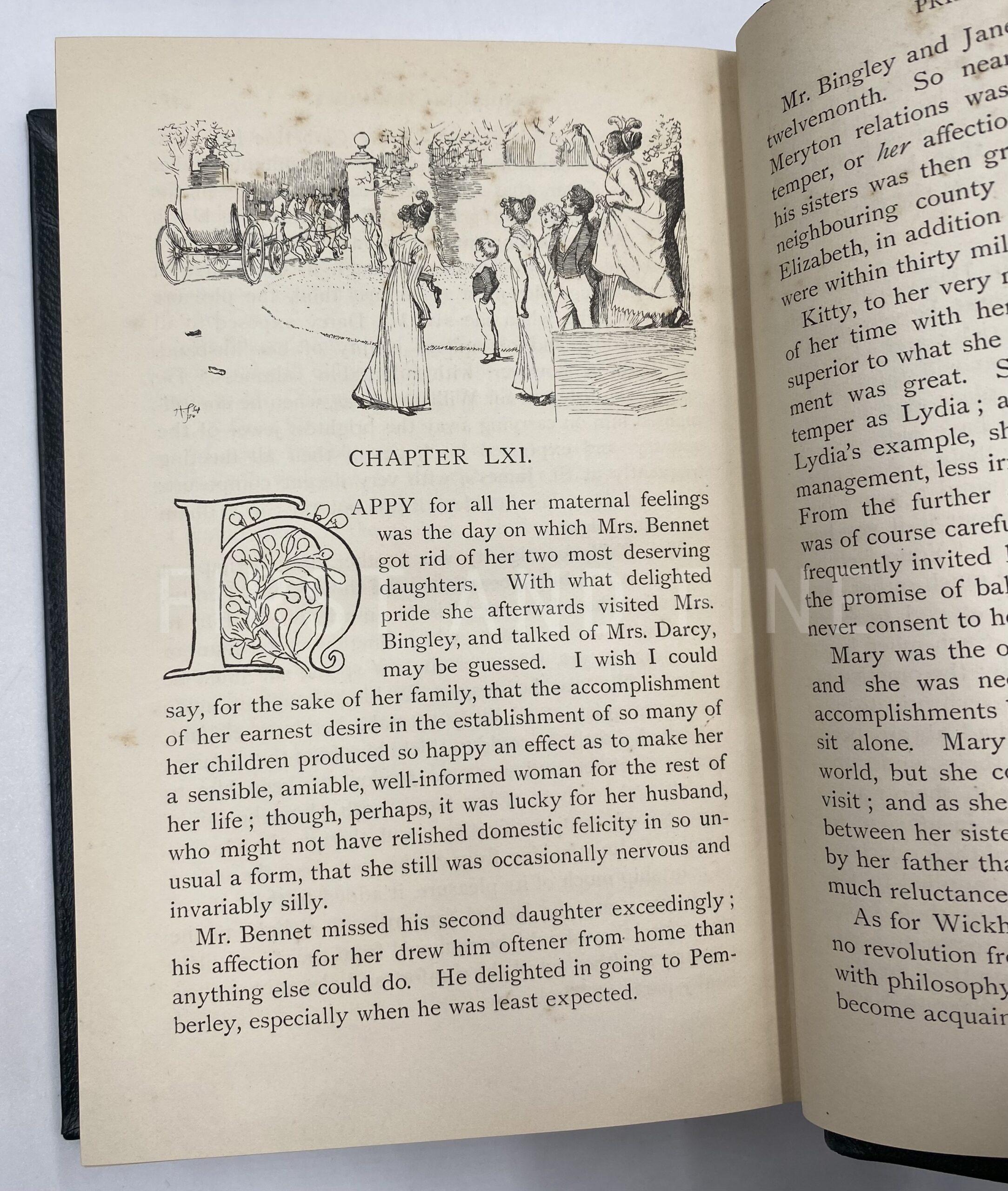 Jane Austen (1894) ‘Pride and Prejudice‘, UK Peacock first edition - Image 7