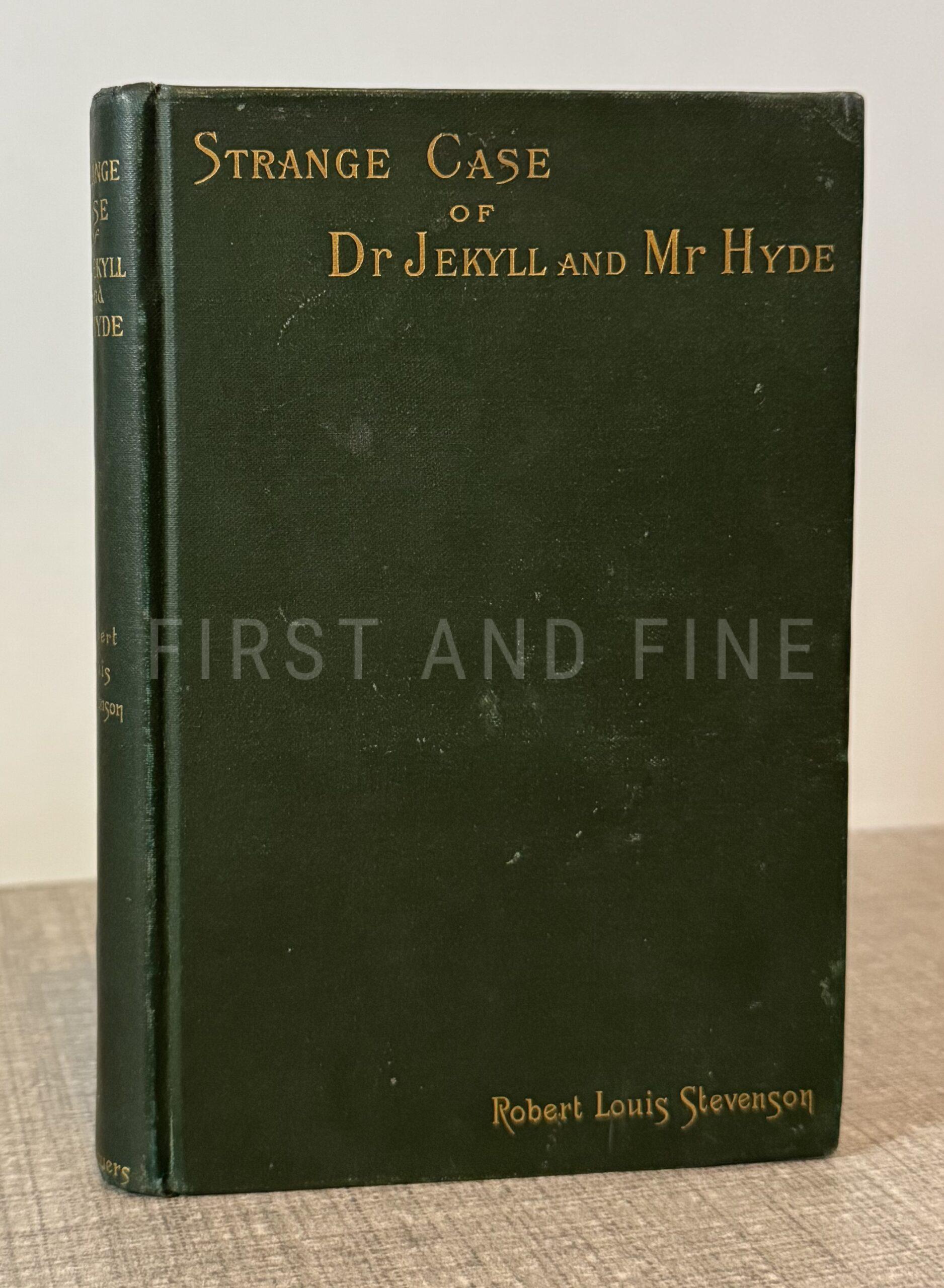 Stevenson, Robert Louis (1886) 'The Strange Case of Dr. Jekyll and Mr. Hyde', US first edition