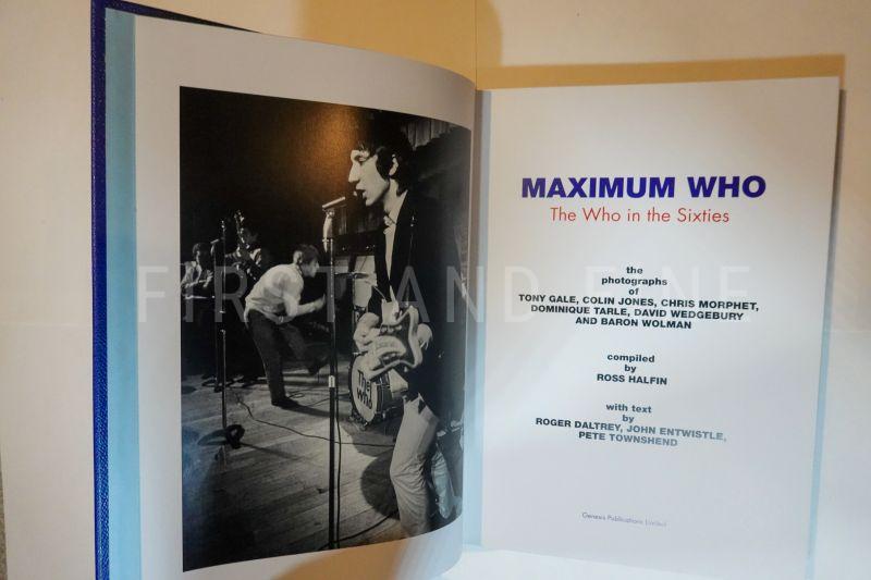 Halfin, Ross; The Who (2002) 'Maximum Who', UK deluxe signed limited edition - Image 5