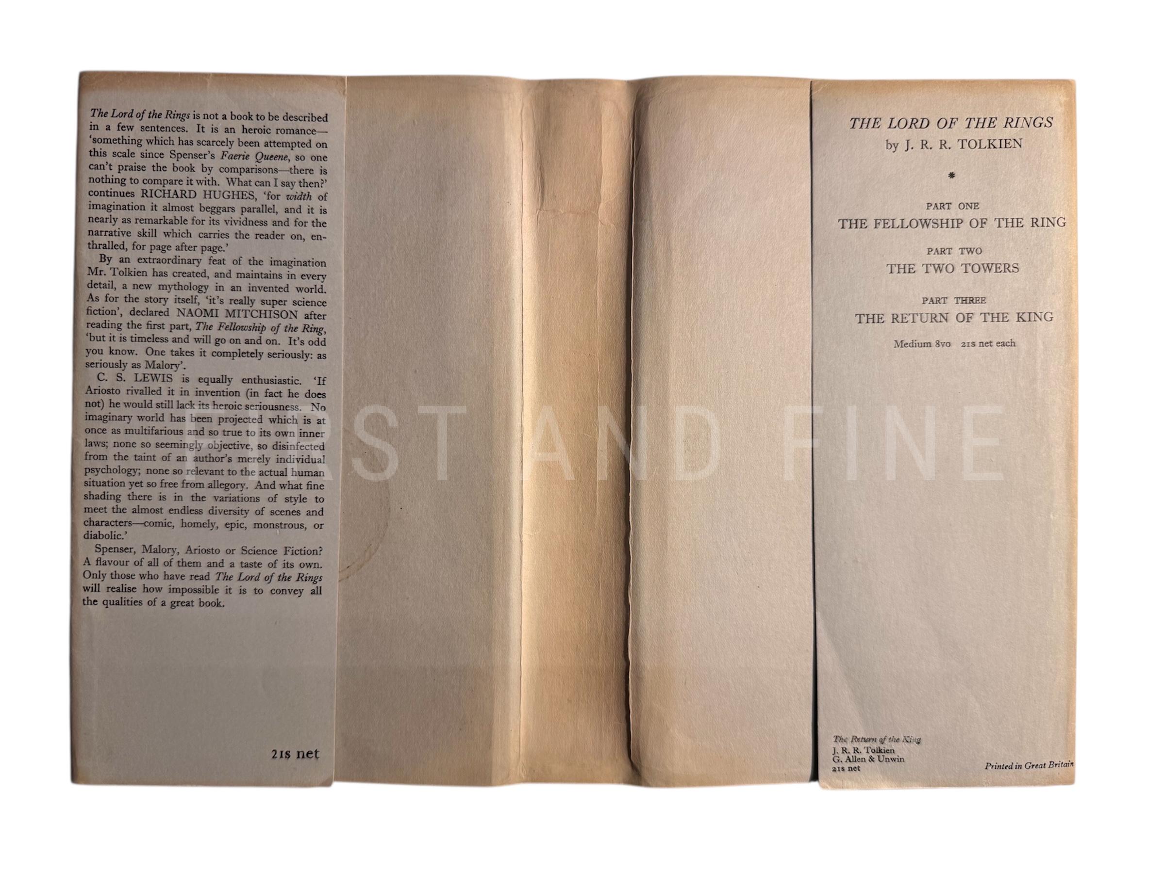 Tolkien (1954-55) 'The Lord of the Rings', UK first edition set - Image 32