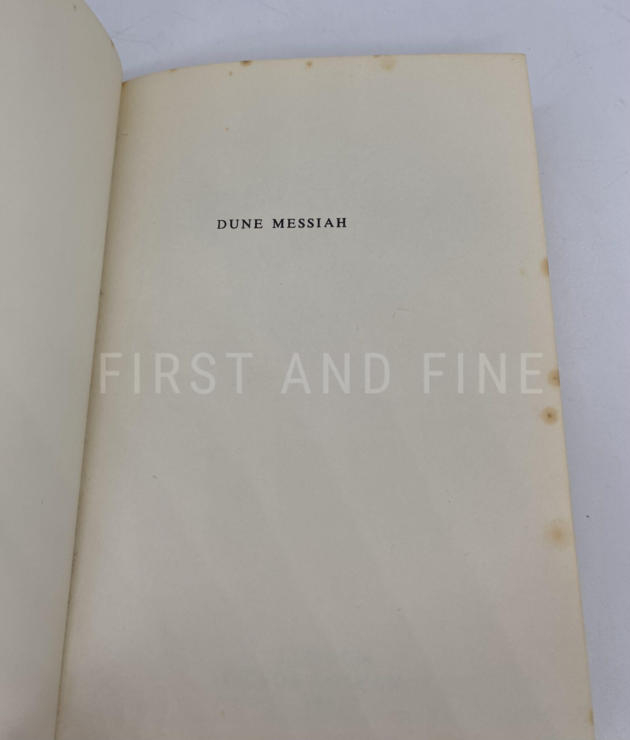 Herbert, Frank (1969) 'Dune Messiah', UK first edition - Image 3