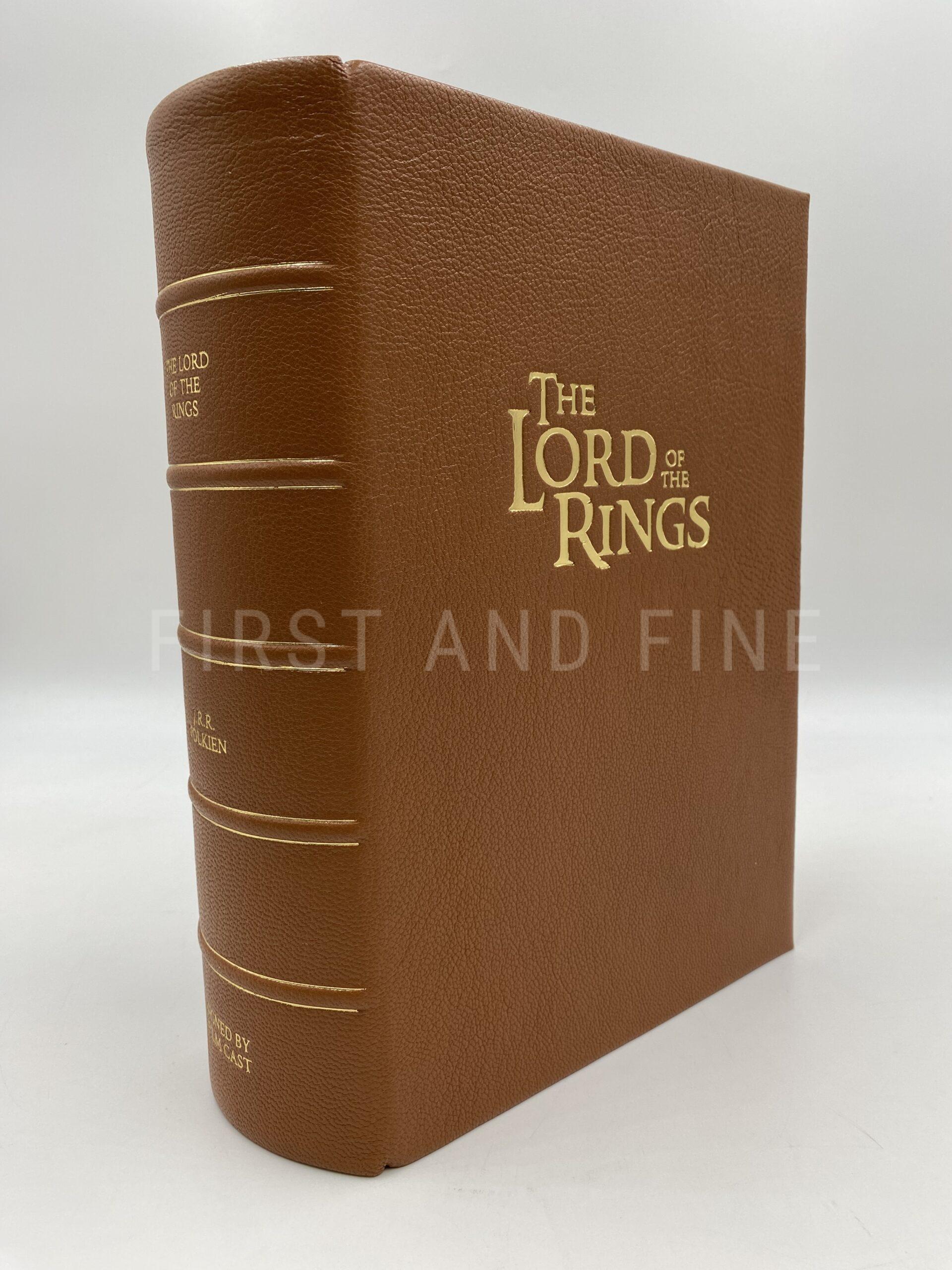 Tolkien, J.R.R. (1991) 'The Lord of the Rings', UK illustrated edition, association copy signed by the major film cast and production team with original drawing by Alan Lee - Image 5