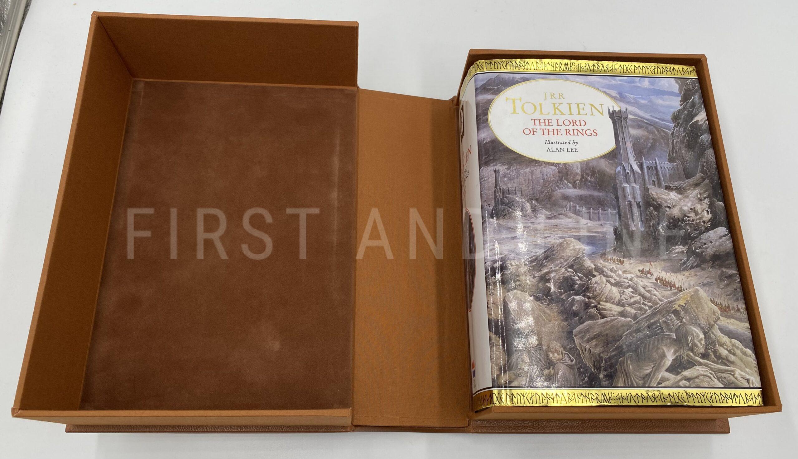 Tolkien, J.R.R. (1991) 'The Lord of the Rings', UK illustrated edition, association copy signed by the major film cast and production team with original drawing by Alan Lee - Image 6