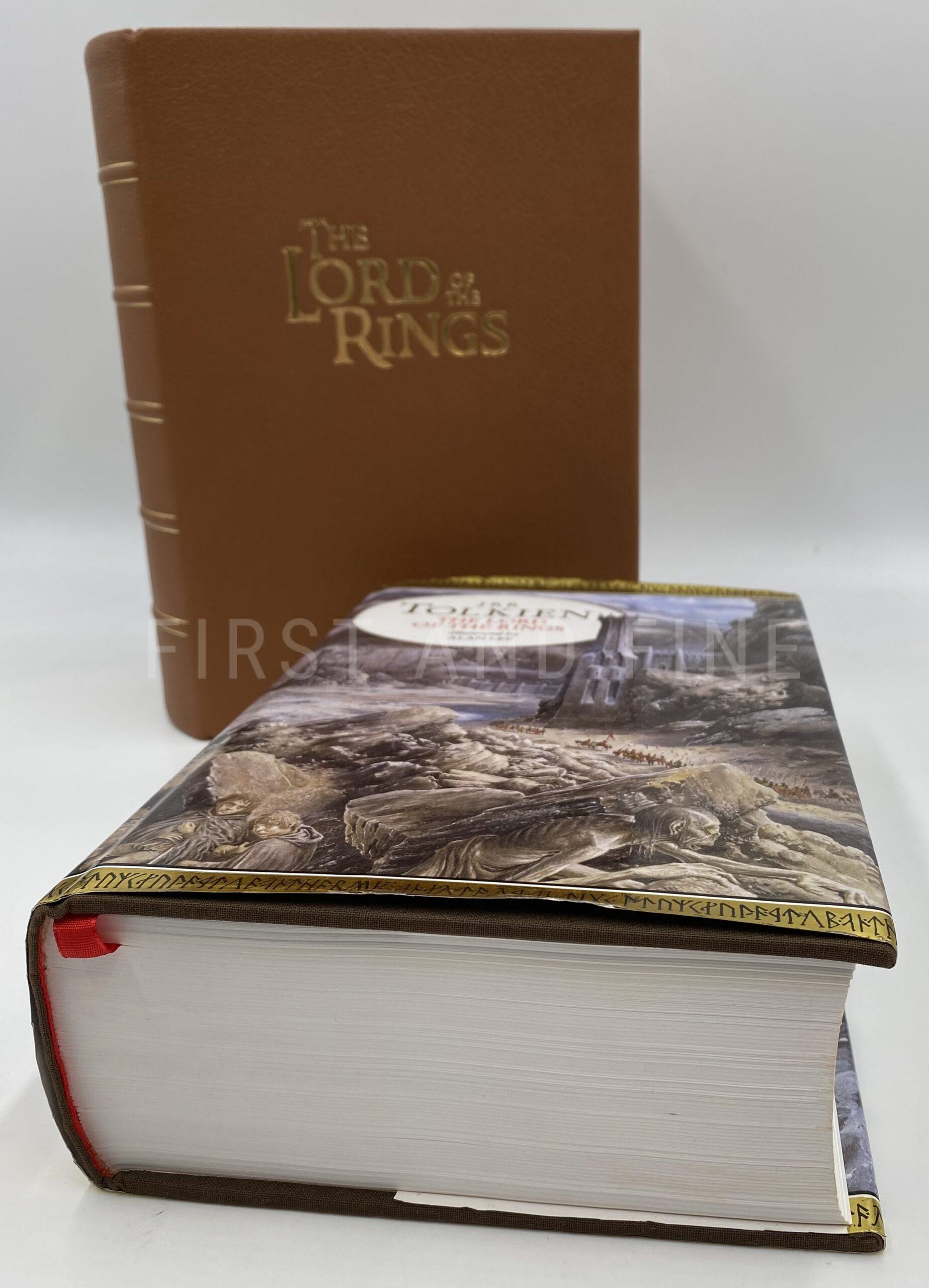 Tolkien, J.R.R. (1991) 'The Lord of the Rings', UK illustrated edition, association copy signed by the major film cast and production team with original drawing by Alan Lee - Image 9
