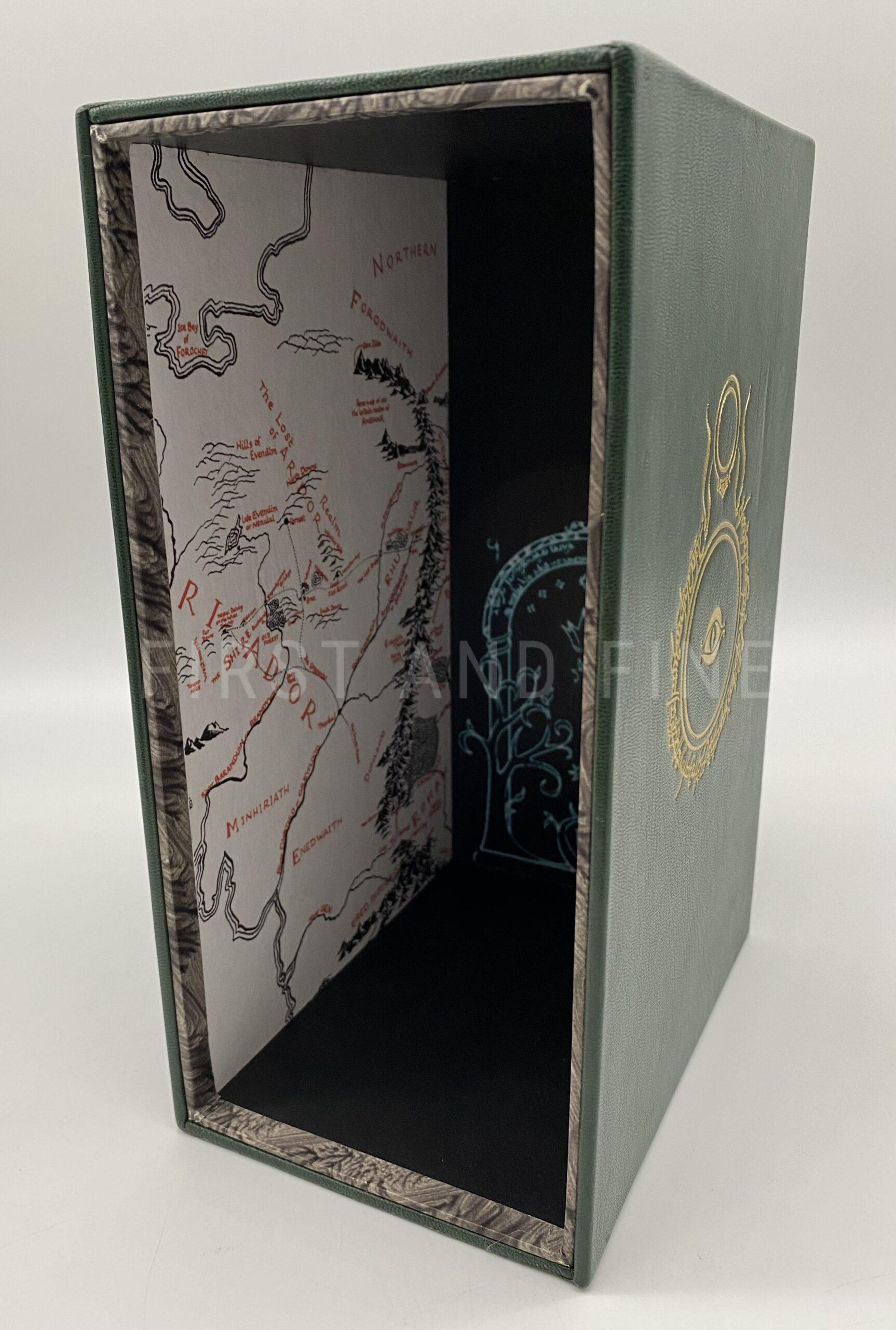 Tolkien, J.R.R. (1954-55) 'The Lord of the Rings', UK first edition set rebound in full leather - Image 13