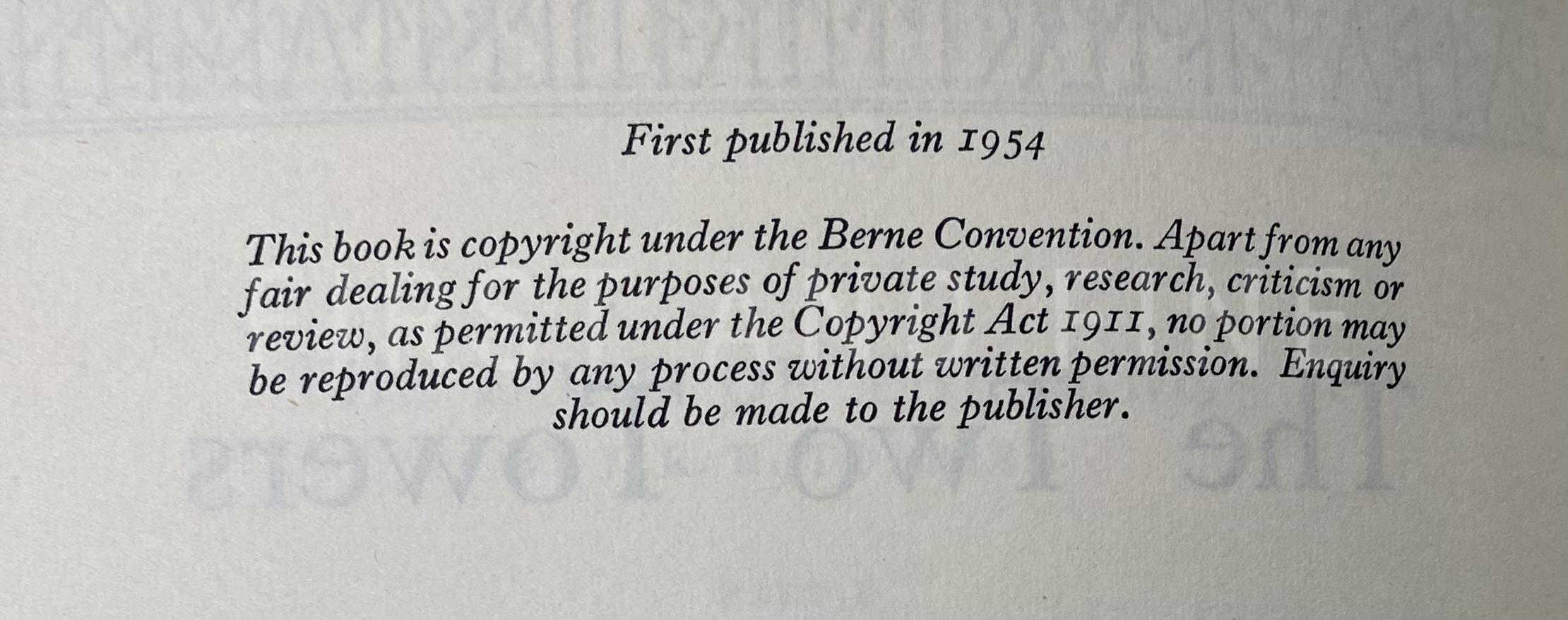 Tolkien, J.R.R. (1954-55) 'The Lord of the Rings', UK first edition set rebound in full leather - Image 3
