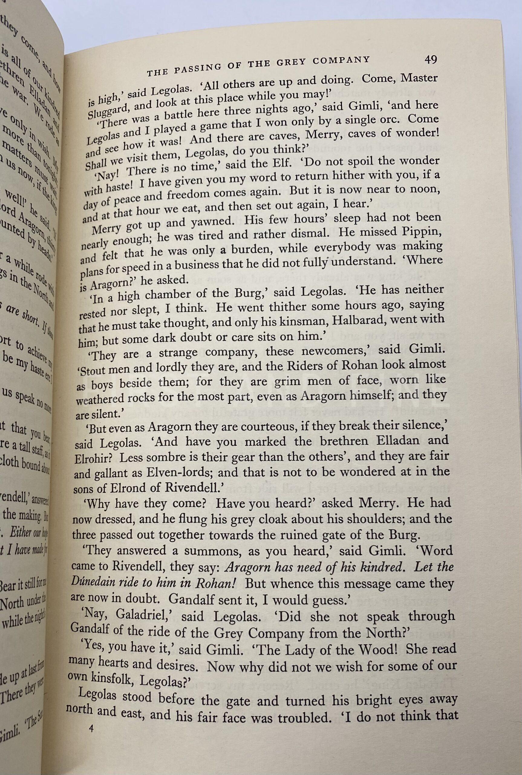 Tolkien, J.R.R. (1954-55) 'The Lord of the Rings', UK first edition set rebound in full leather - Image 5