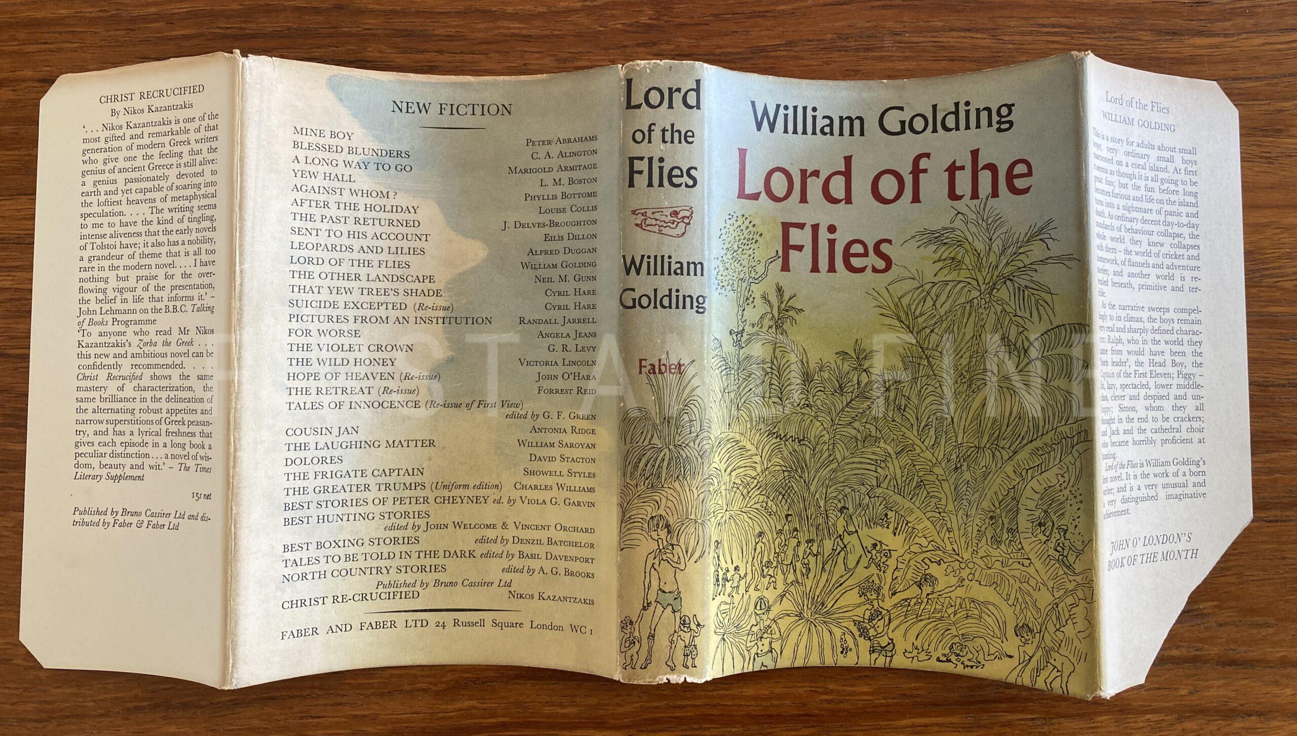 Golding, William (1954) 'Lord of the Flies', UK first edition with signed paperback - Image 8