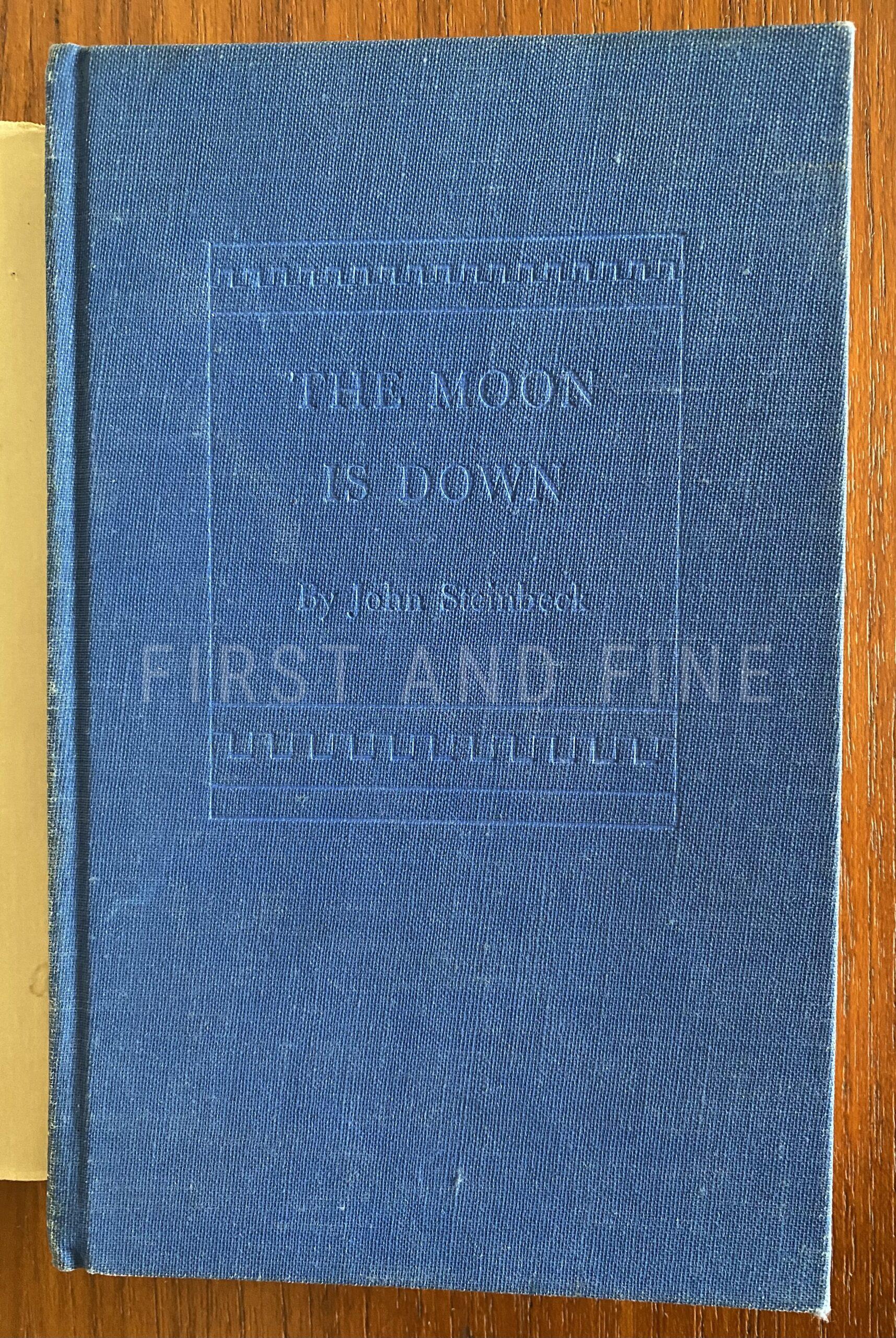 Steinbeck, John (1942) 'The Moon is Down', US signed and inscribed first edition - associastion copy inscribed to Hollywood legend Spencer Tracy - Image 10