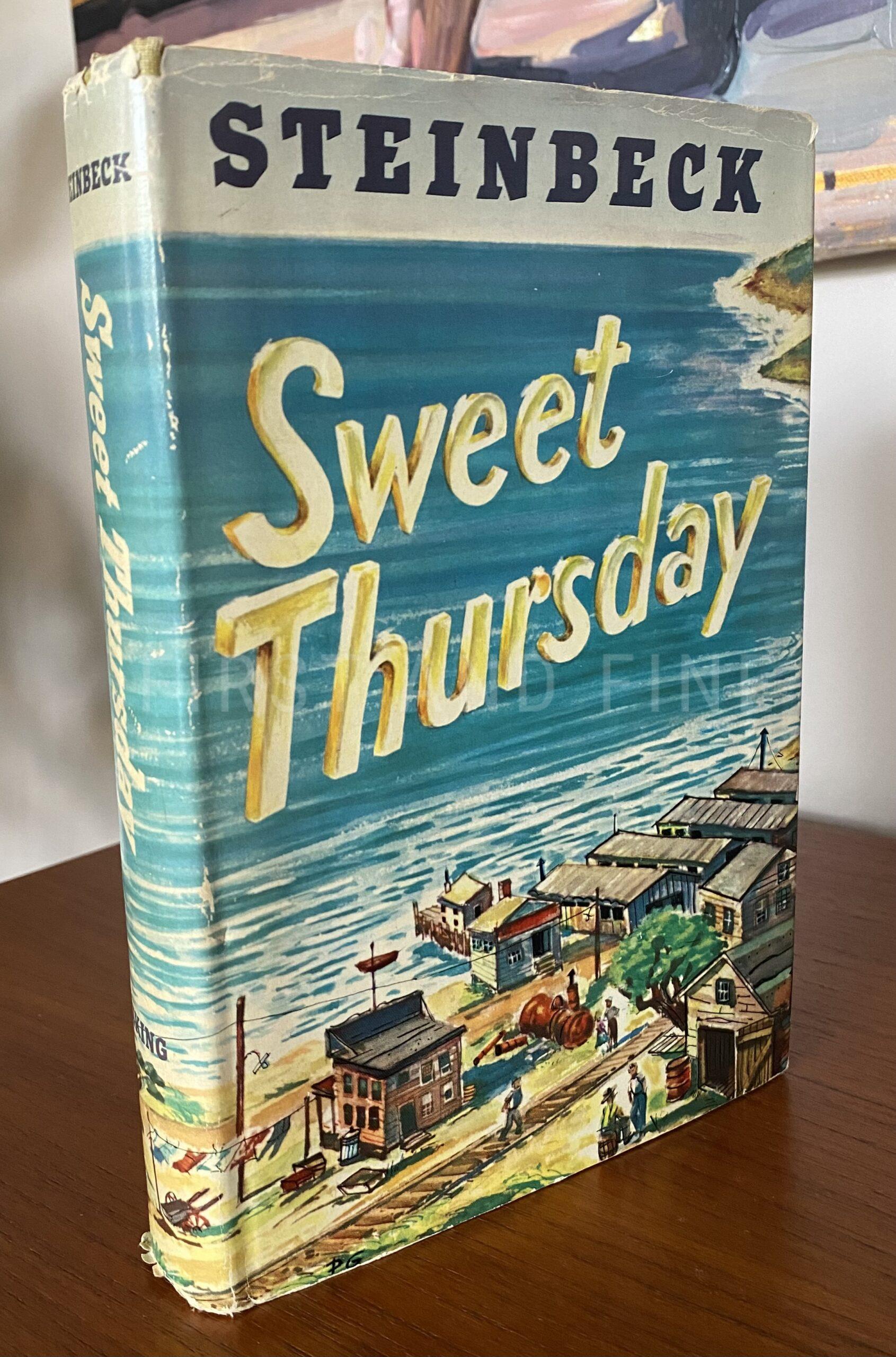 Steinbeck, John (1954) 'Sweet Thursday', US signed and inscribed first edition - association copy inscribed to Steinbeck's typist and lover