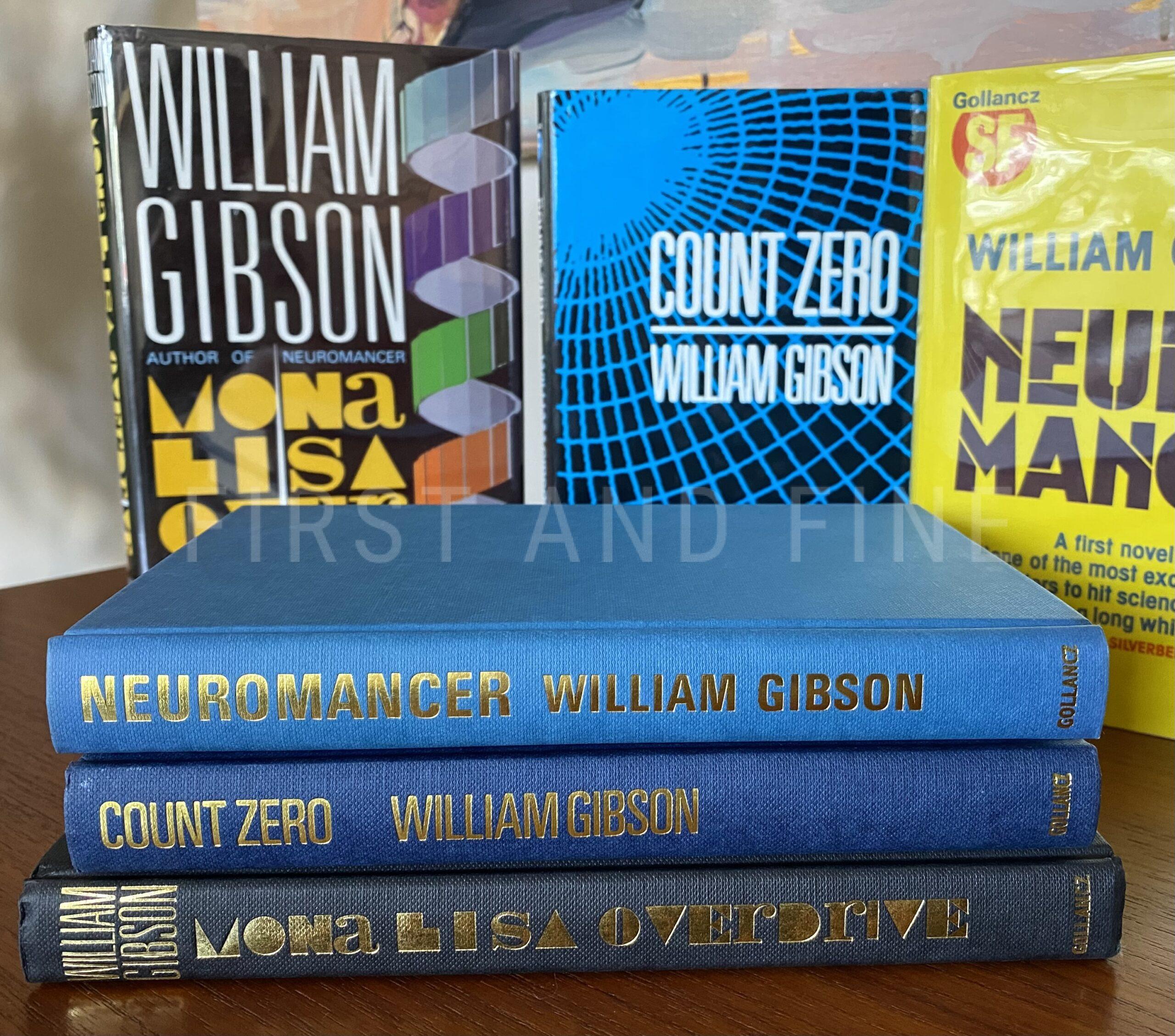 Gibson, William (1984-88) 'Neuromancer'; 'Count Zero'; 'Mona Lisa Overdrive', UK signed first edition - The Complete SPRAWL trilogy - Image 8