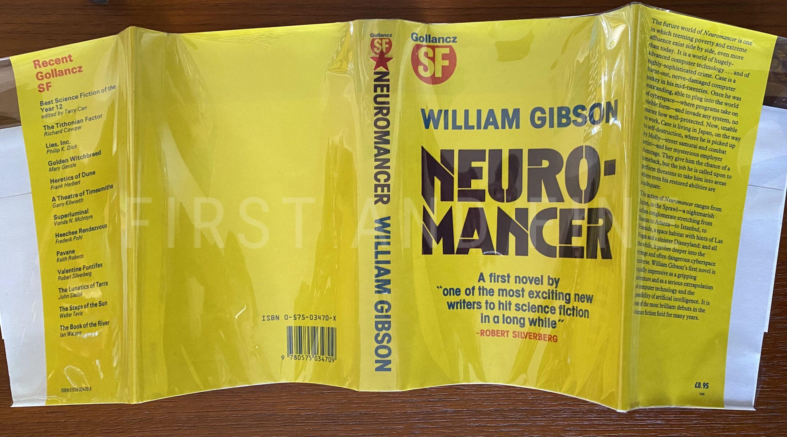 Gibson, William (1984-88) 'Neuromancer'; 'Count Zero'; 'Mona Lisa Overdrive', UK signed first edition - The Complete SPRAWL trilogy - Image 14