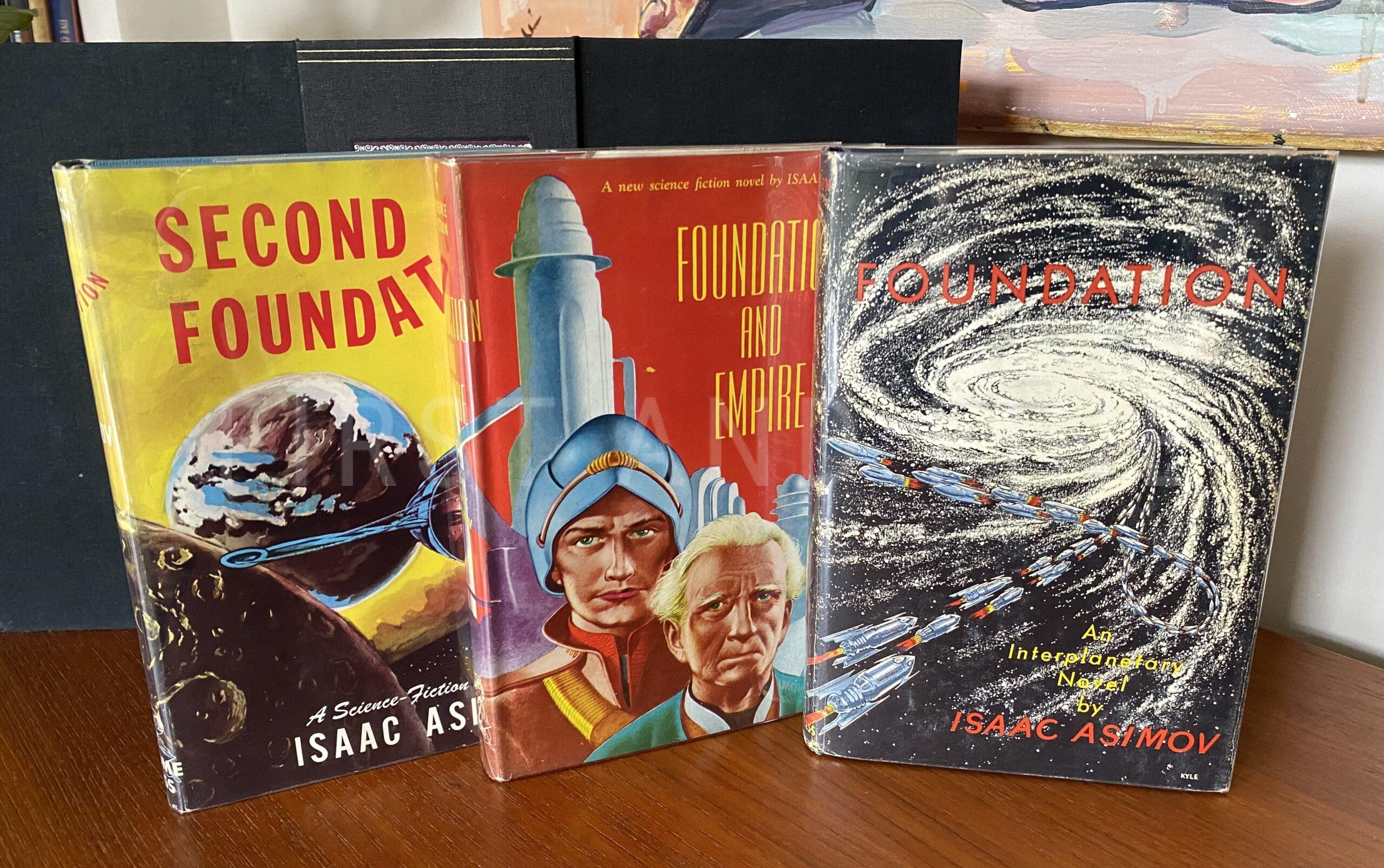 Asimov, Isaac (1951-53) 'Foundation' trilogy, complete US signed and inscribed first edition, first impression set - Image 2