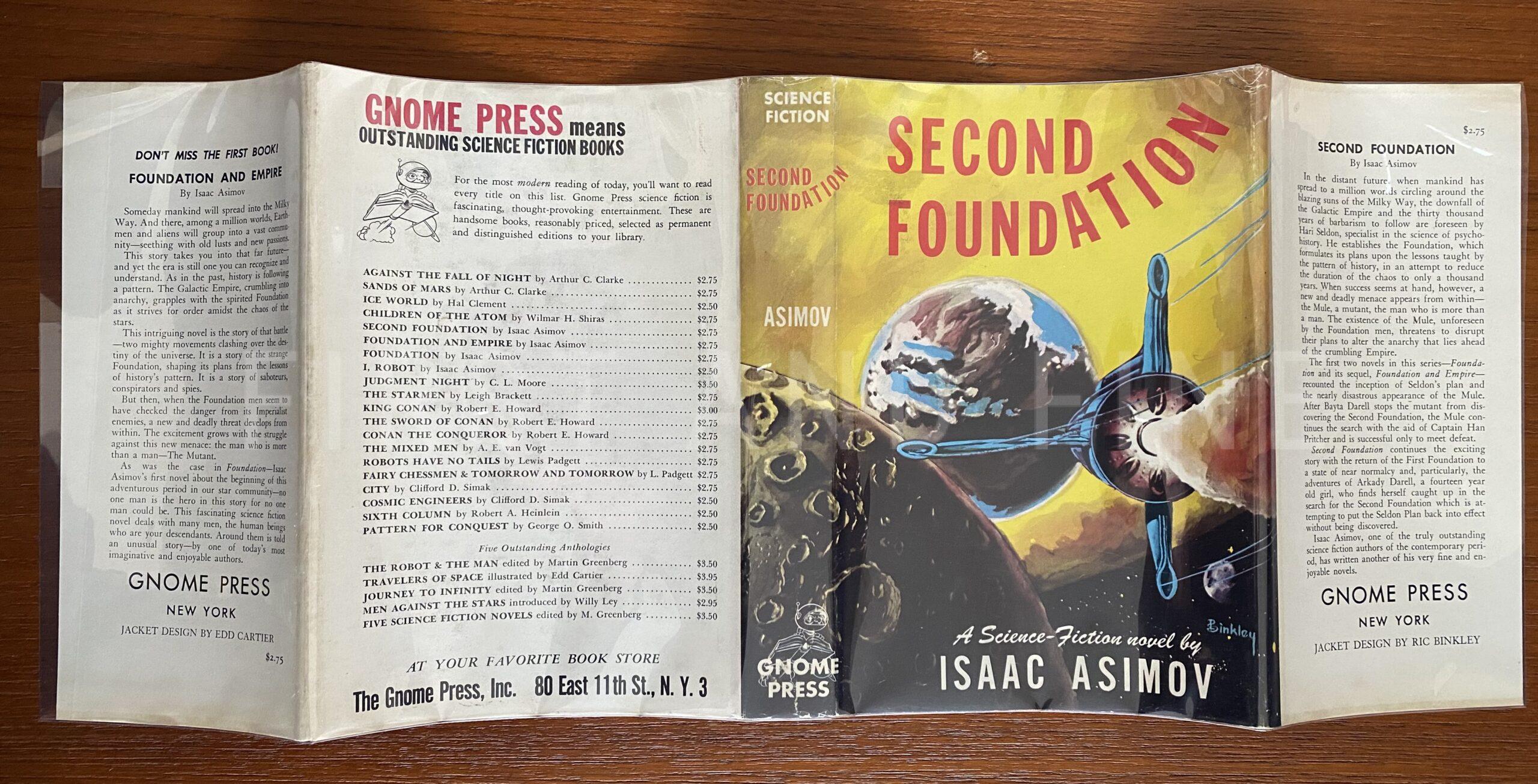 Asimov, Isaac (1951-53) 'Foundation' trilogy, complete US signed and inscribed first edition, first impression set - Image 19