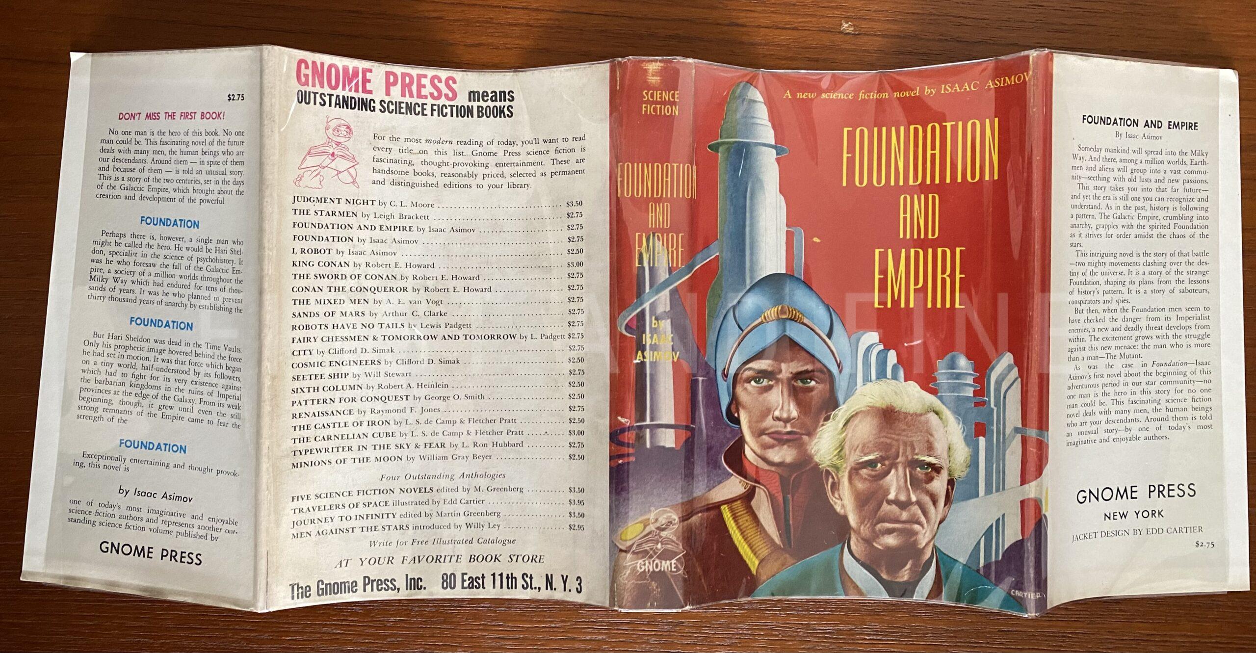 Asimov, Isaac (1951-53) 'Foundation' trilogy, complete US signed and inscribed first edition, first impression set - Image 17