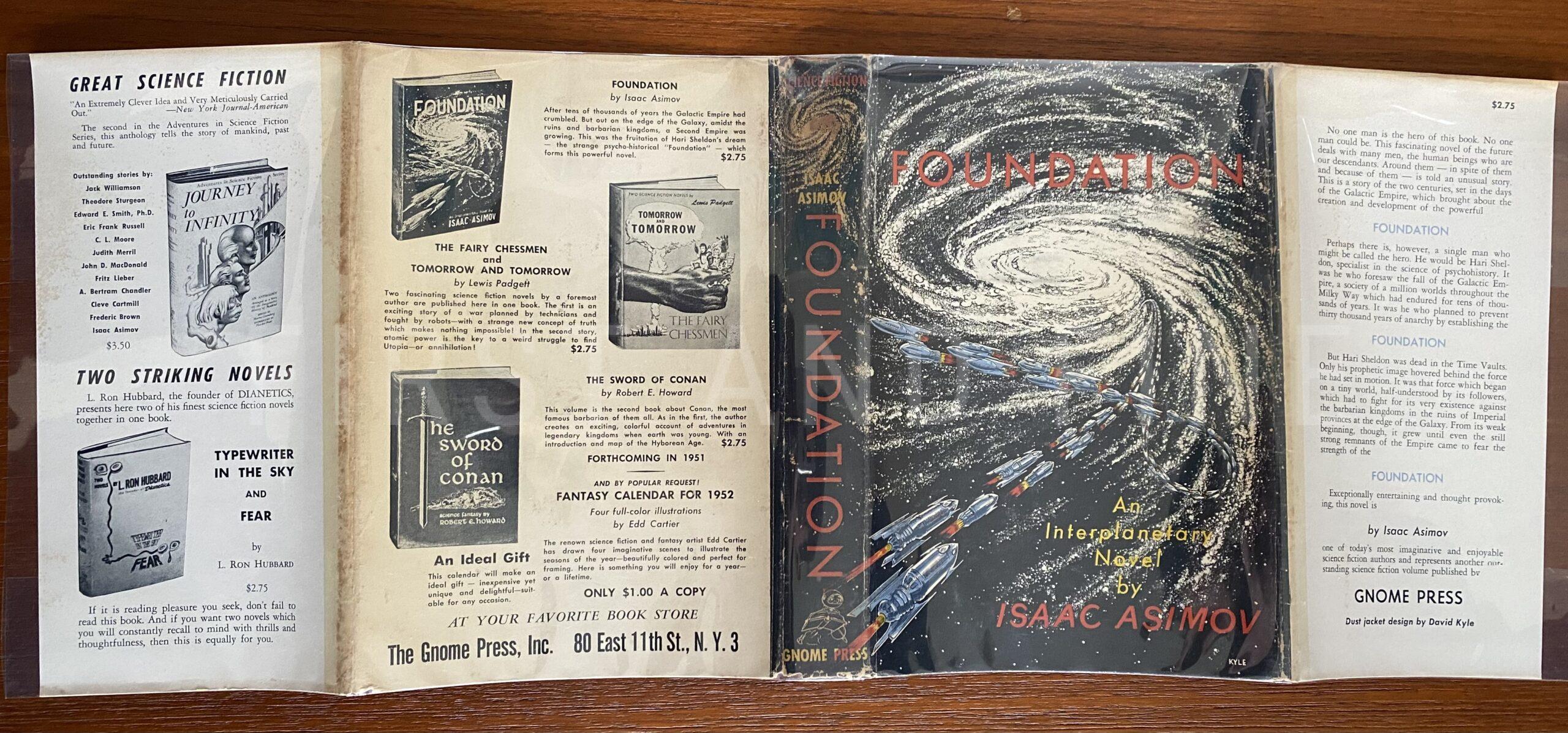 Asimov, Isaac (1951-53) 'Foundation' trilogy, complete US signed and inscribed first edition, first impression set - Image 15