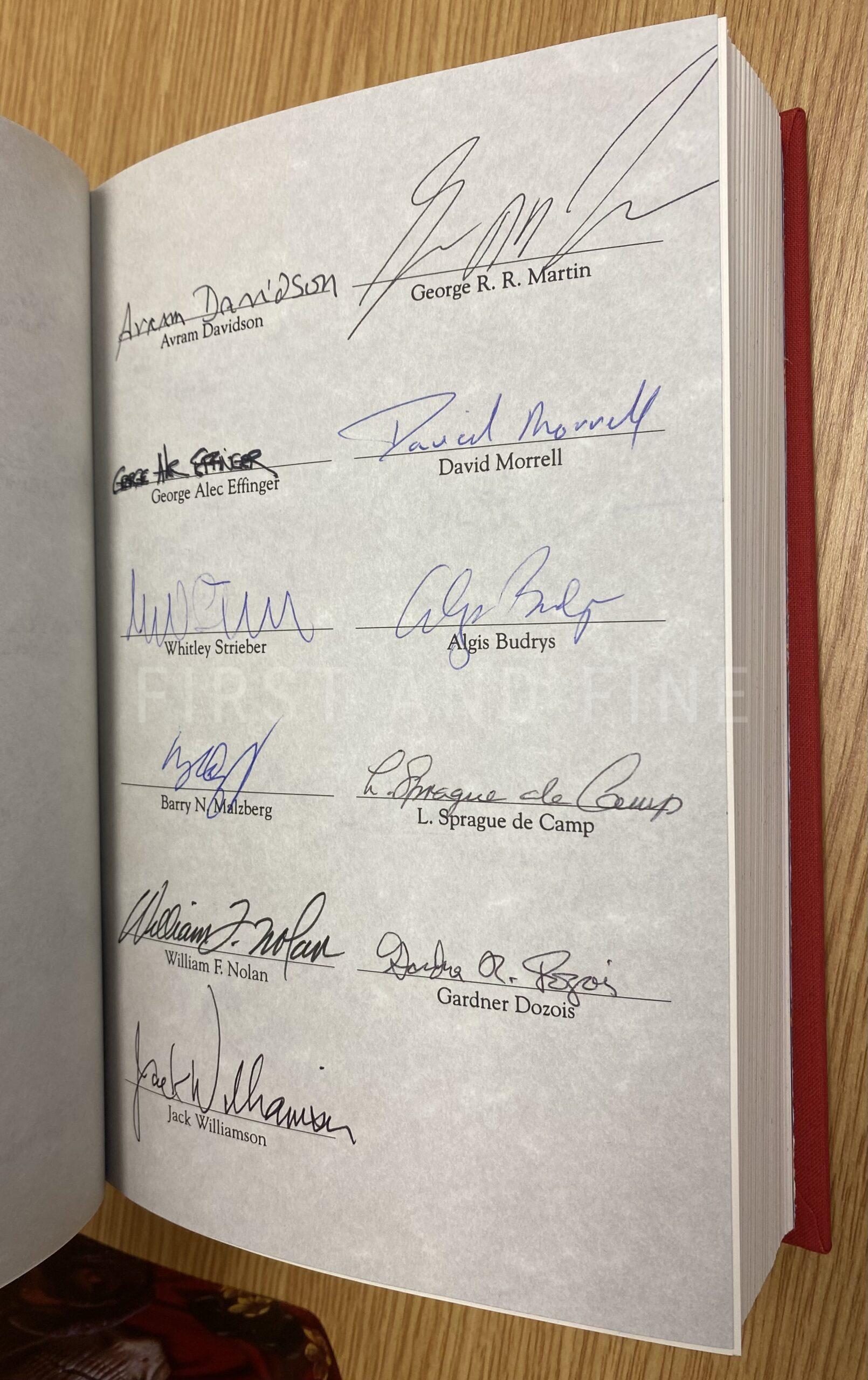Etchison, Dennis (1991) ‘The Complete Masters of Darkness’, US signed limited edition with low limitation number, signed by Stephen King et al. - Image 4