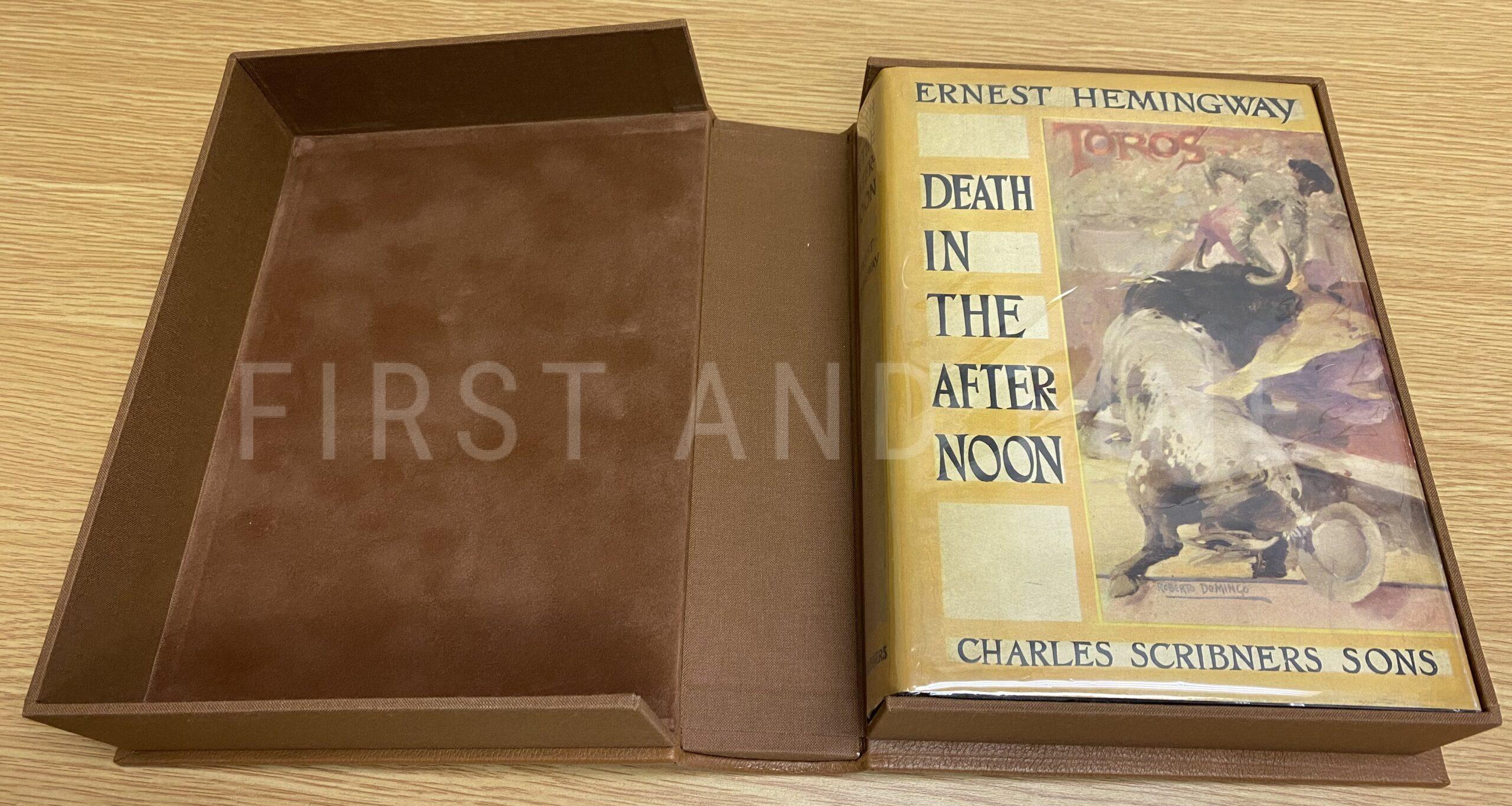 Hemingway, Ernest (1932) 'Death in the Afternoon', US signed and inscribed first edition - family association copy - Image 4