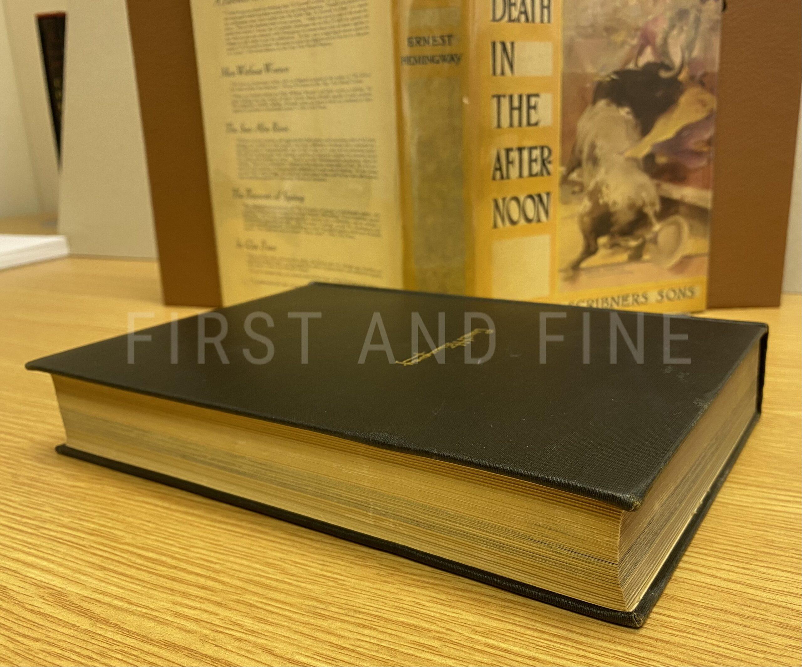 Hemingway, Ernest (1932) 'Death in the Afternoon', US signed and inscribed first edition - family association copy - Image 8