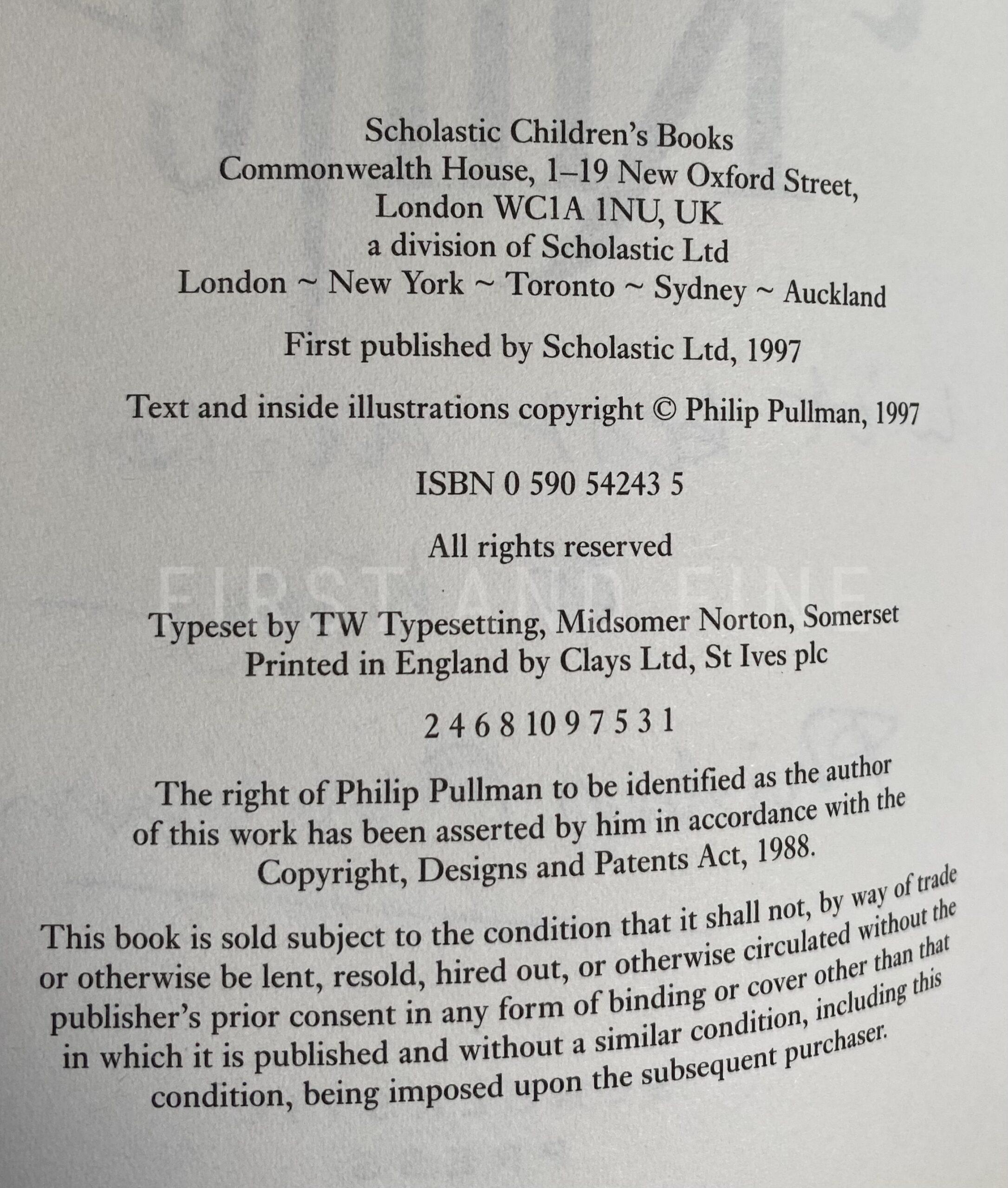 Pullman, Philip (1995-2000) 'His Dark Materials', UK signed first edition set - Image 6