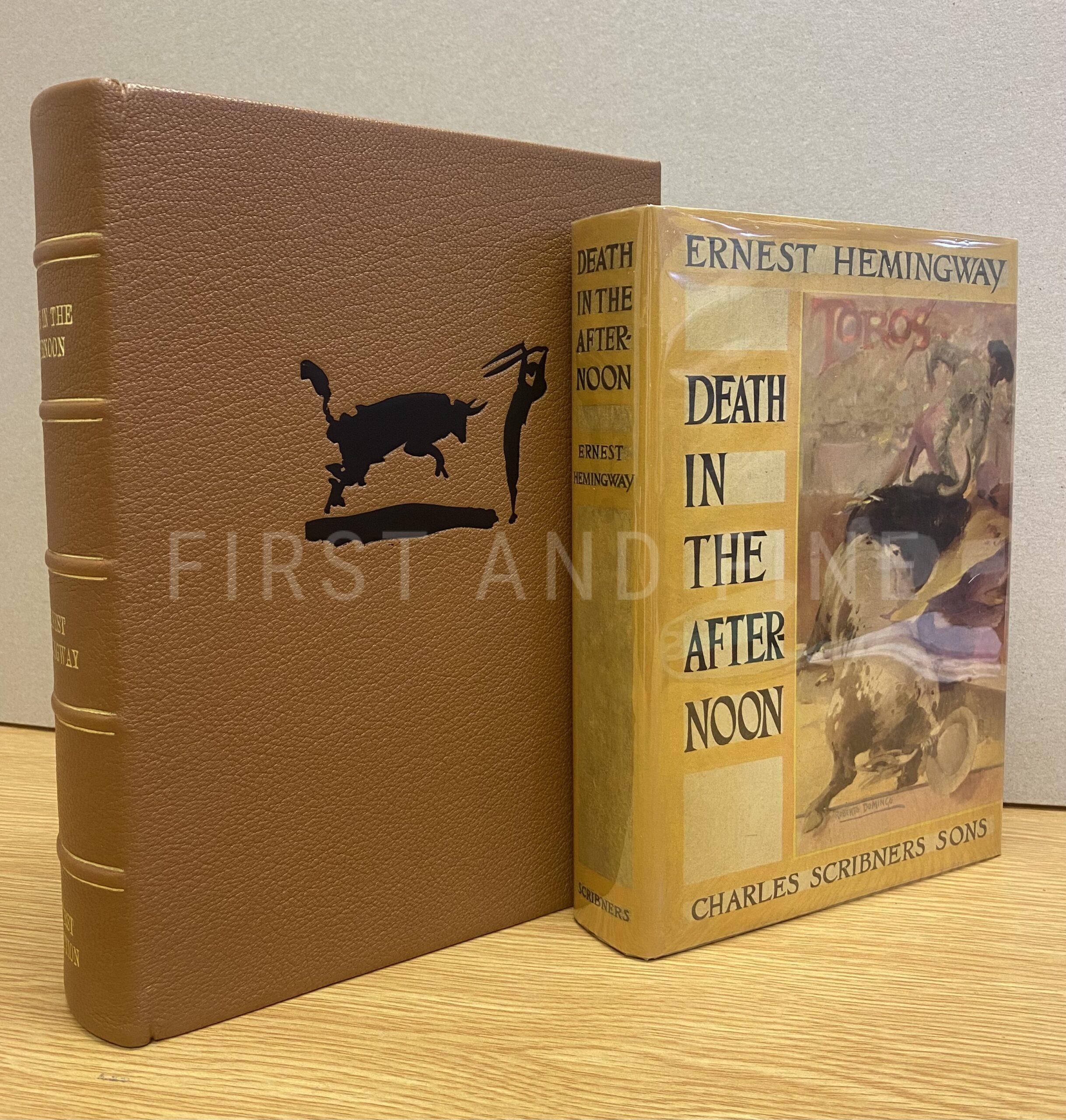 Hemingway, Ernest (1932) 'Death in the Afternoon', US signed and inscribed first edition - family association copy