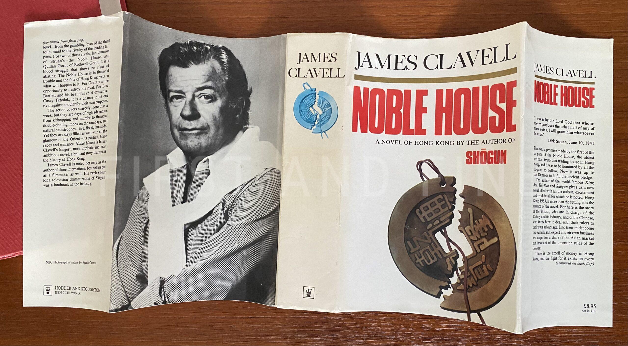 Clavell, James (1981) 'Noble House', UK signed and inscribed first edition - Image 10