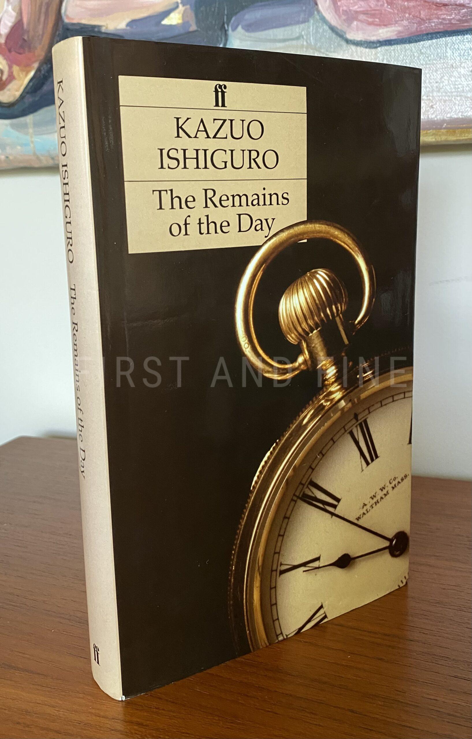 Ishiguro, Kazuo (1989) 'The Remains of the Day', UK signed first edition