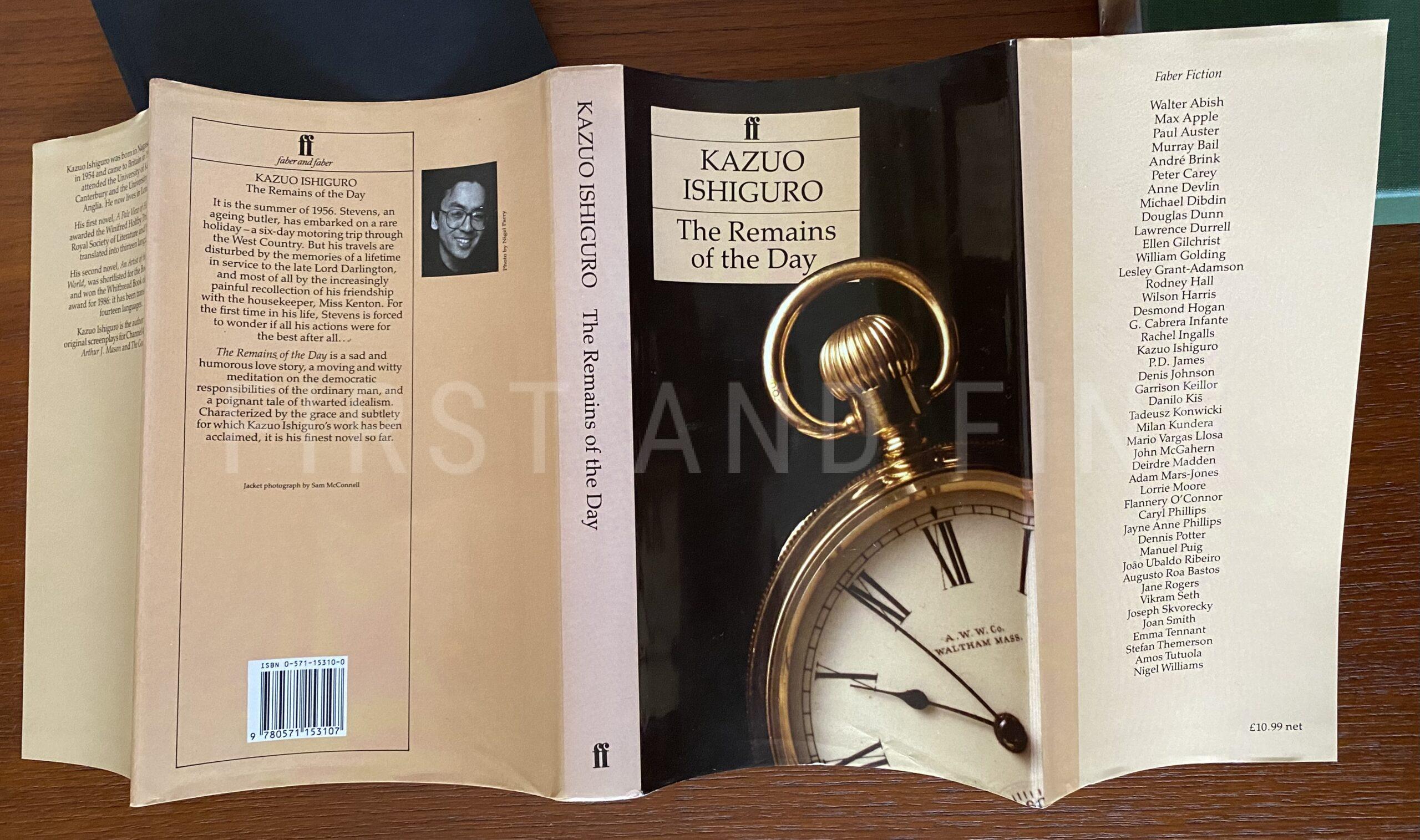 Ishiguro, Kazuo (1989) 'The Remains of the Day', UK signed first edition - Image 8