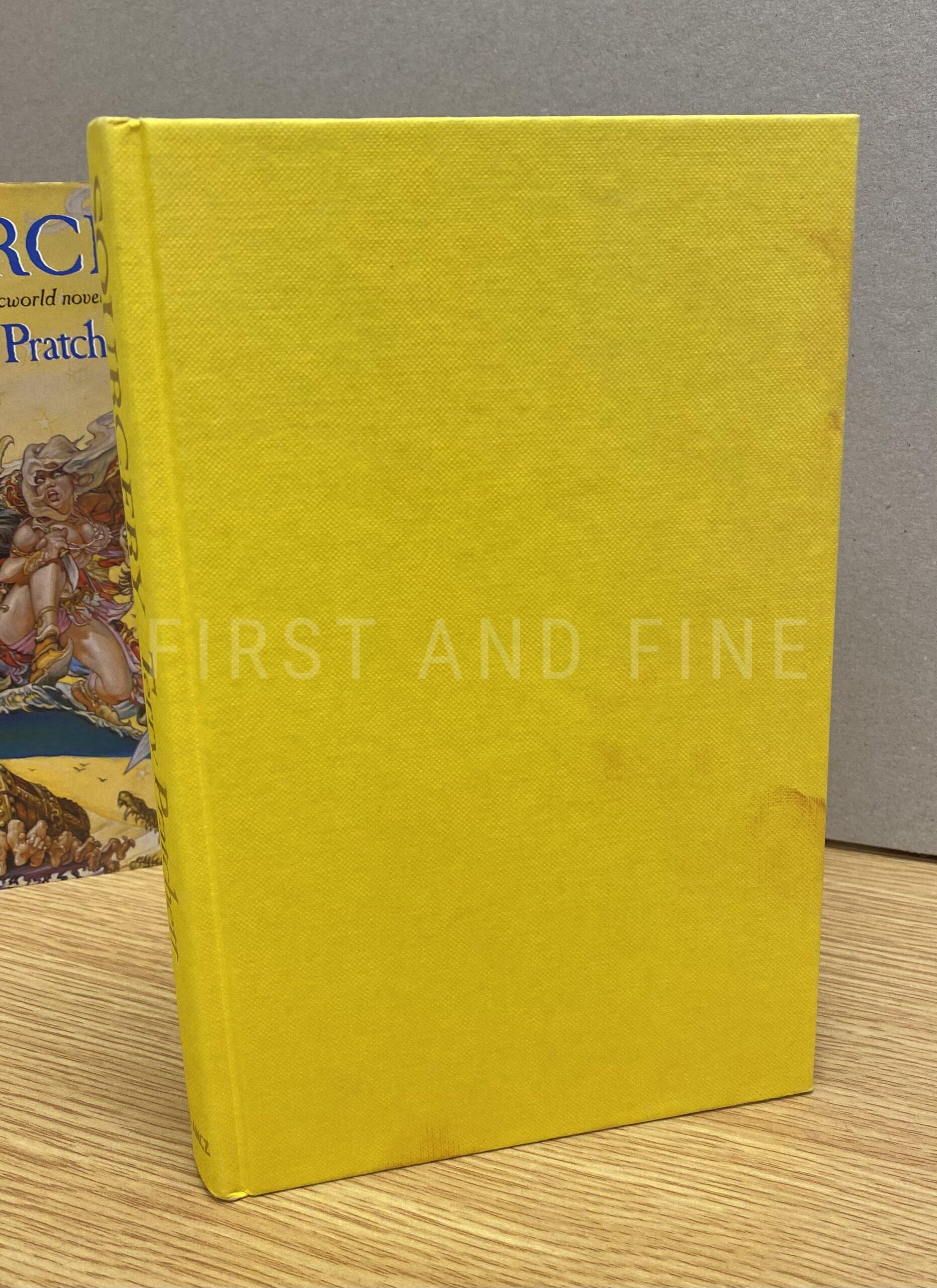 Pratchett, terry (1988) 'Sourcery', UK signed and inscribed first edition - Image 4