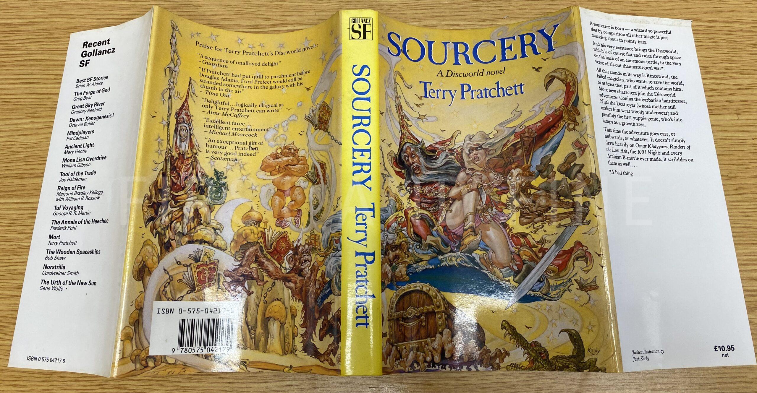 Pratchett, terry (1988) 'Sourcery', UK signed and inscribed first edition - Image 9