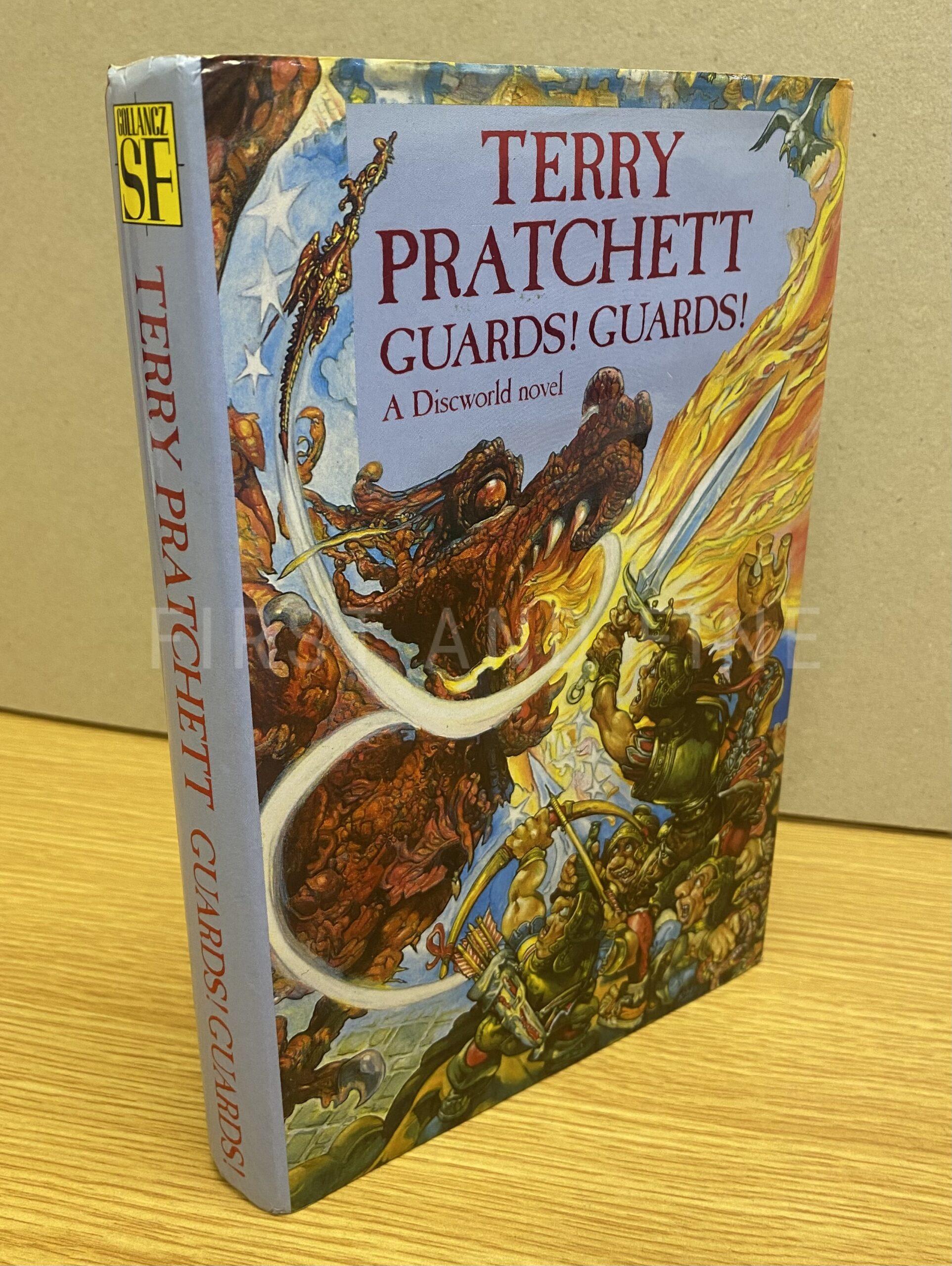 Pratchett, Terry (1989) 'Guards! Guards!', UK signed first edition