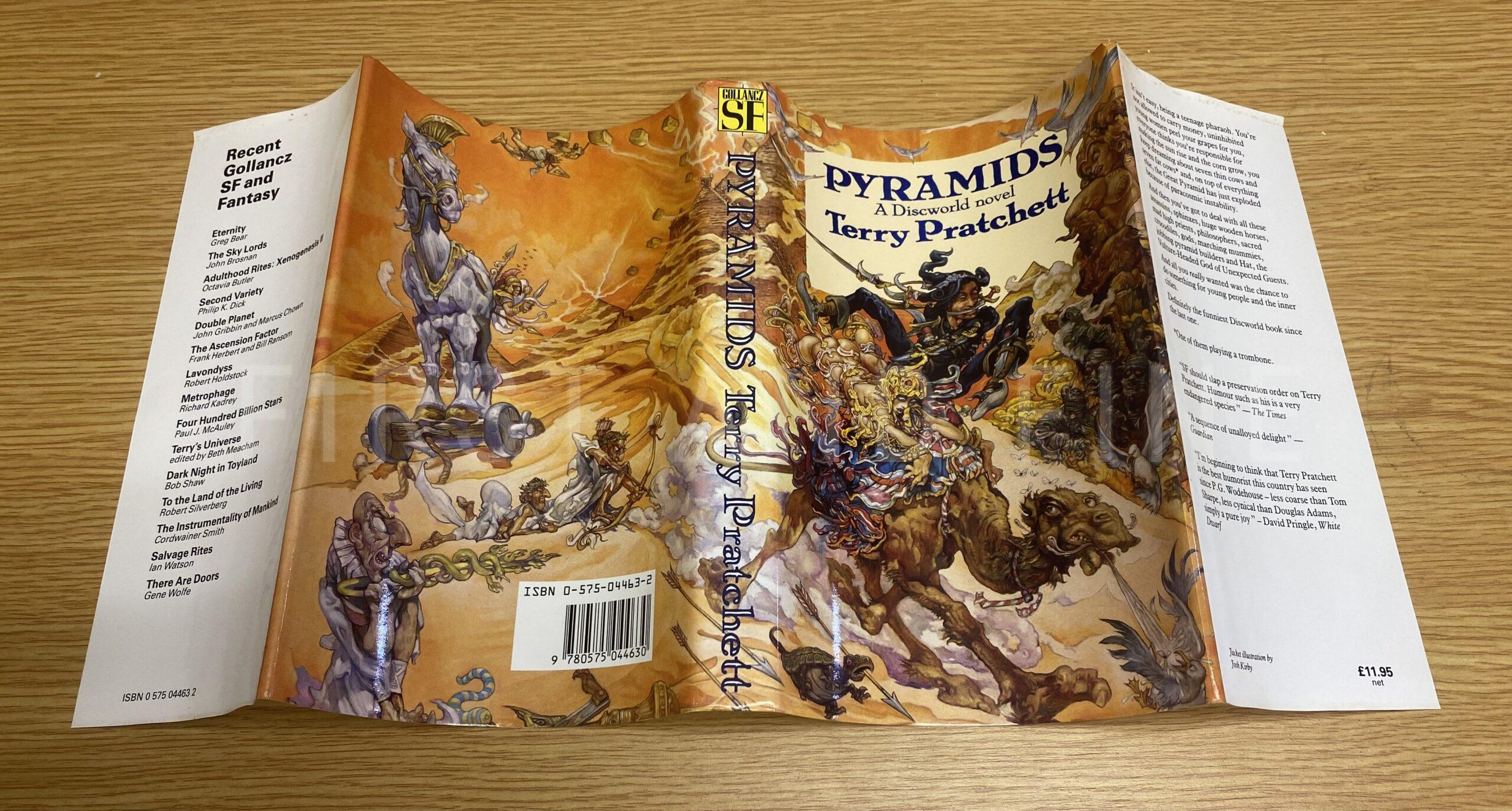 Pratchett, terryt (1989) 'Pyramids', UK signed first edition - Image 10