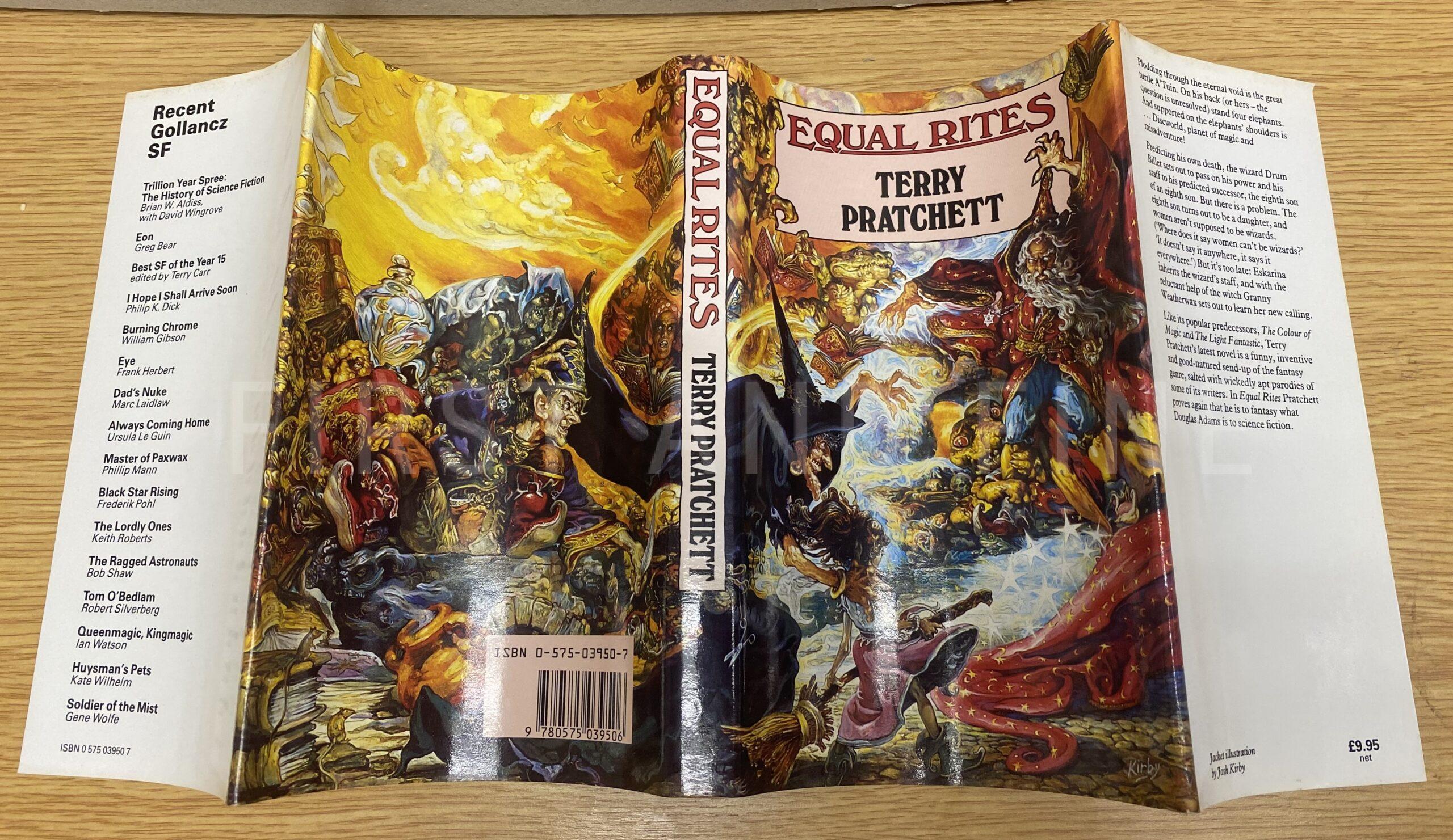 Pratchett, Terry (1987) 'Equal Rites', UK signed first edition - Image 9