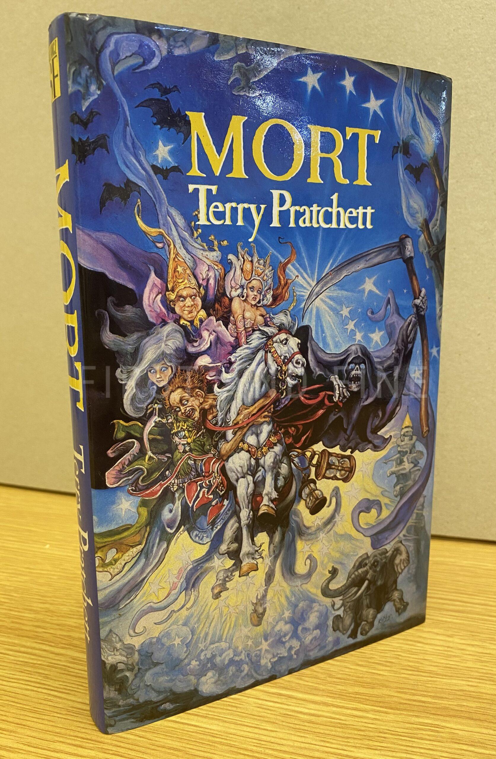 Pratchett, Terry (1987) 'Mort', UK signed first edition